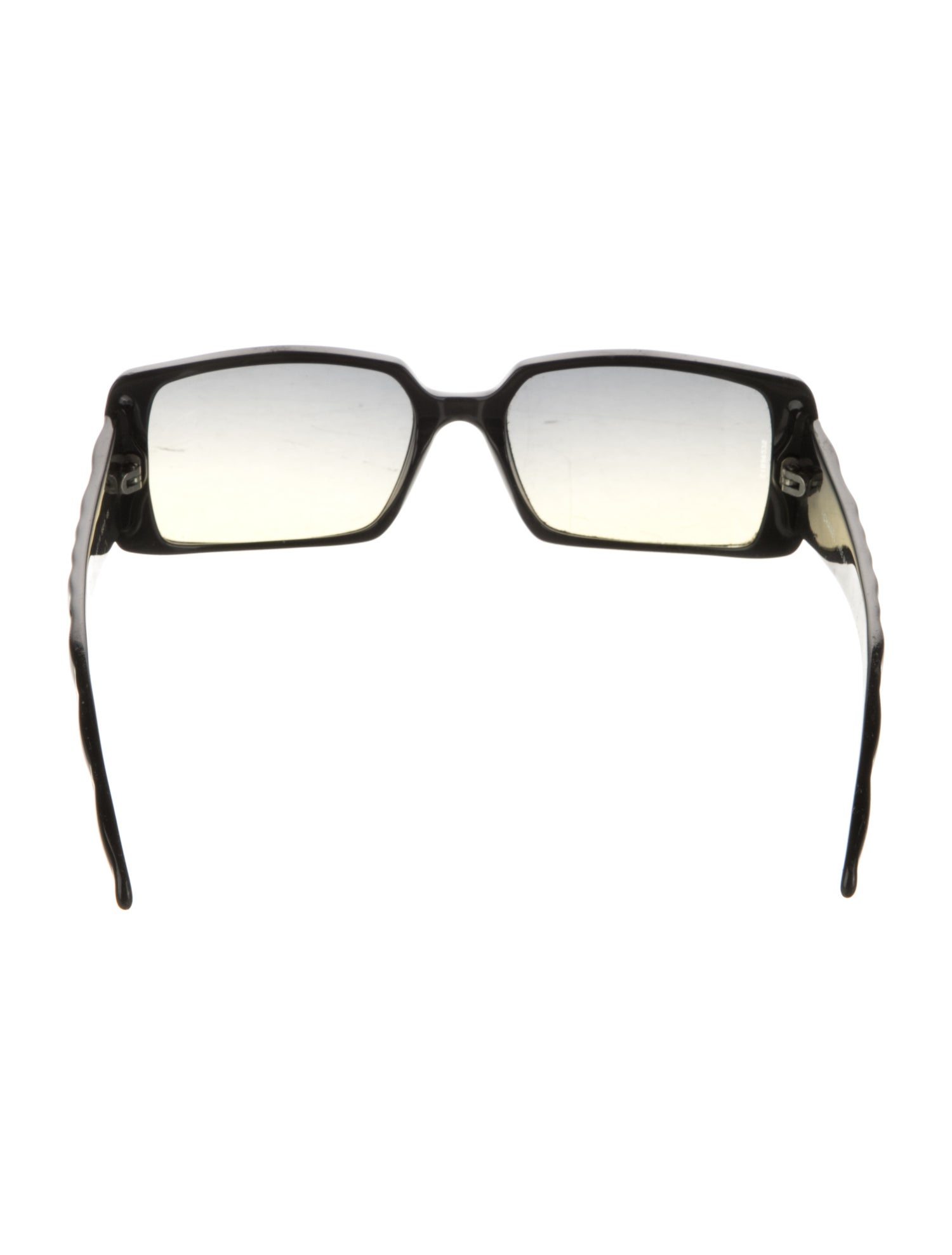 Chanel Interlocking CC Logo Square Sunglasses Interlocking CC Logo Sunglasses