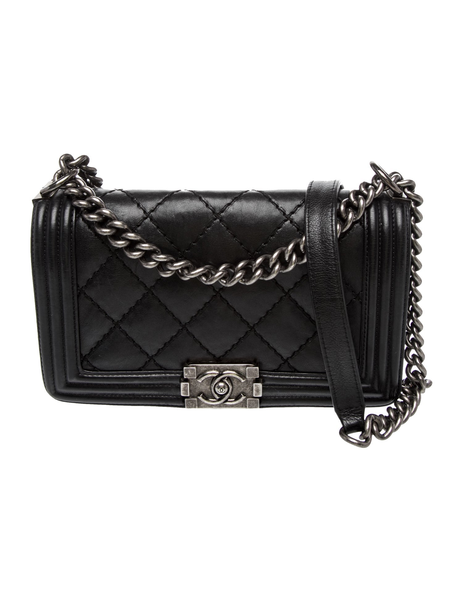 Chanel Medium Double Stitch Boy Bag