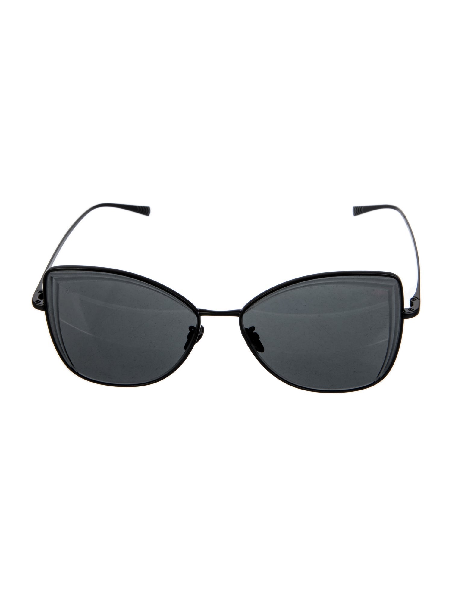 Chanel Interlocking CC Logo Square Sunglasses
