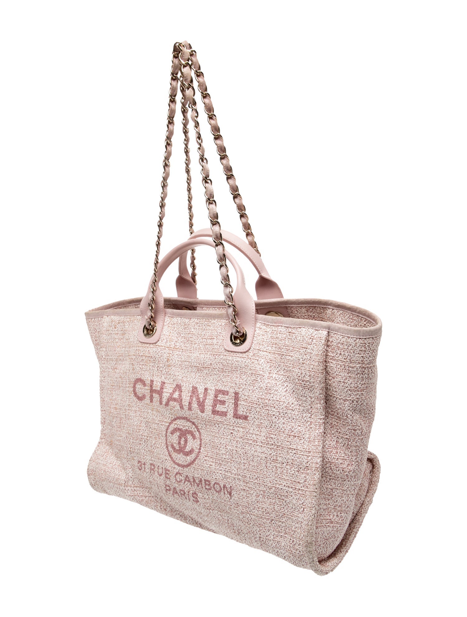 Chanel Medium Deauville Shopping Tote