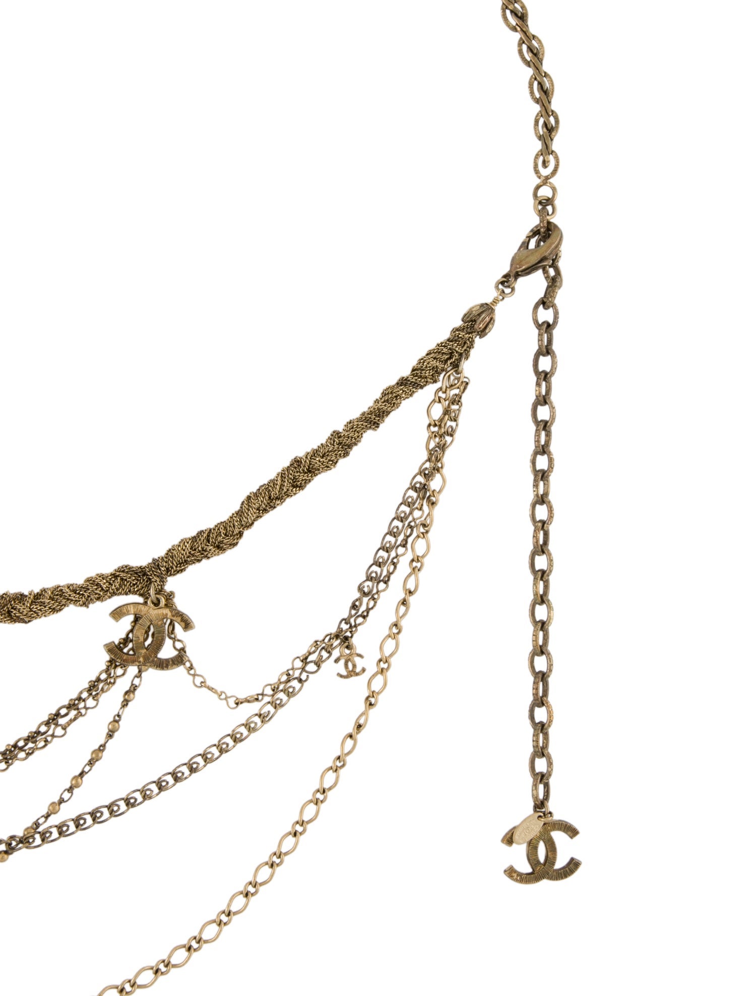 Chanel 2010 Interlocking CC Logo Waist Belt