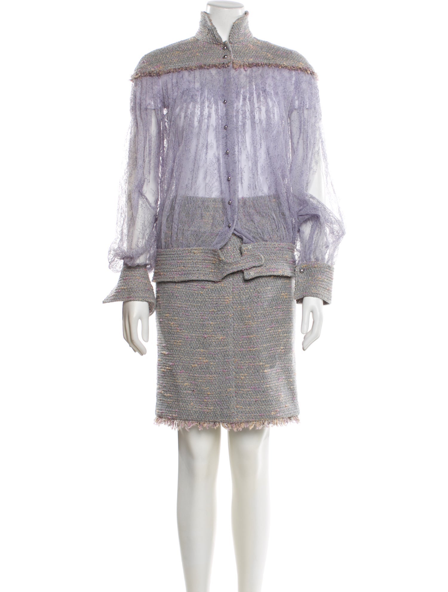 Chanel Vintage 2004 Skirt Set