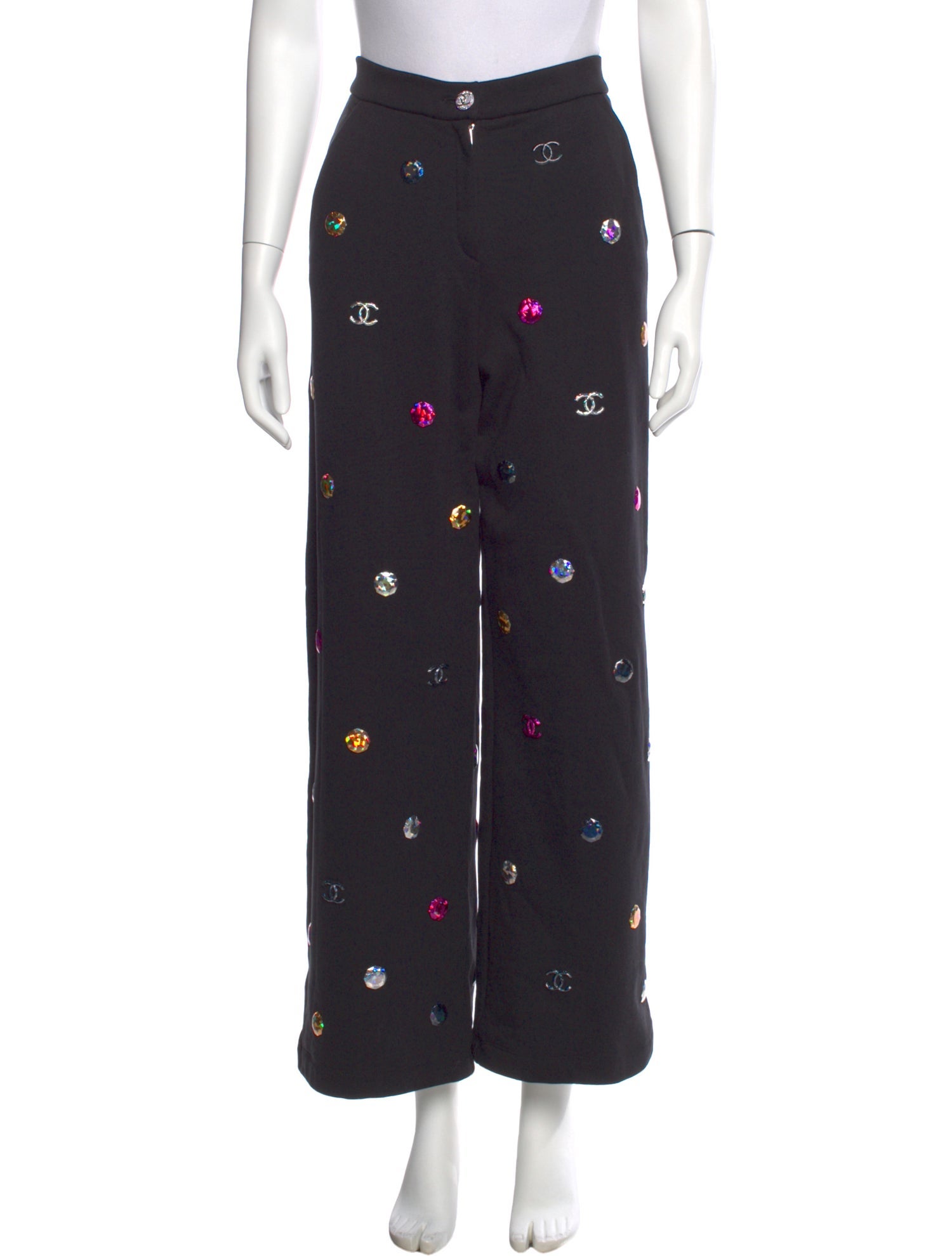 Chanel 2021 Wide Leg Pants