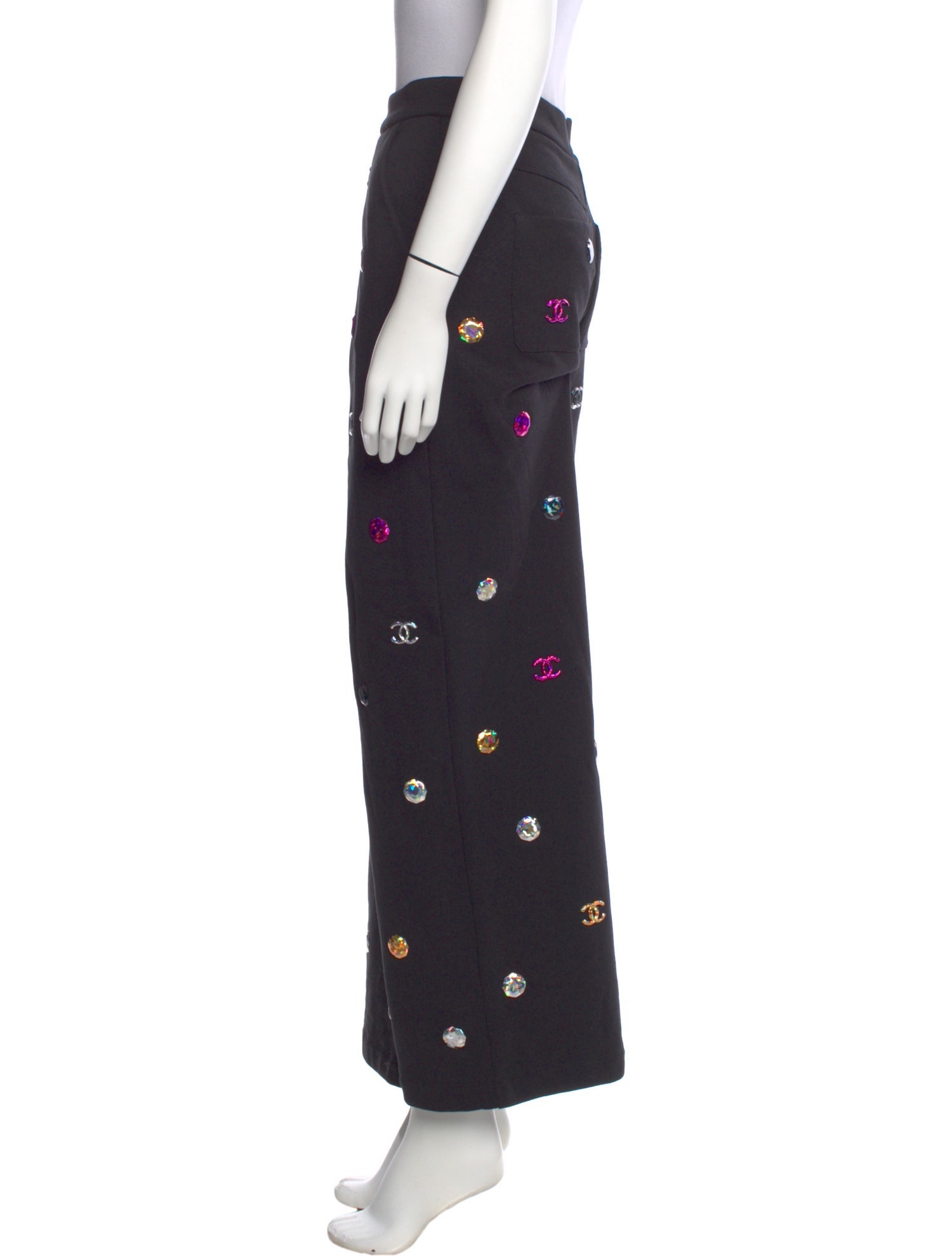 Chanel 2021 Wide Leg Pants