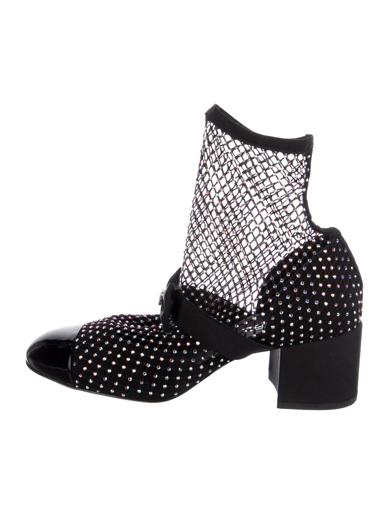 Chanel 2023 Interlocking CC Logo Sock Boots