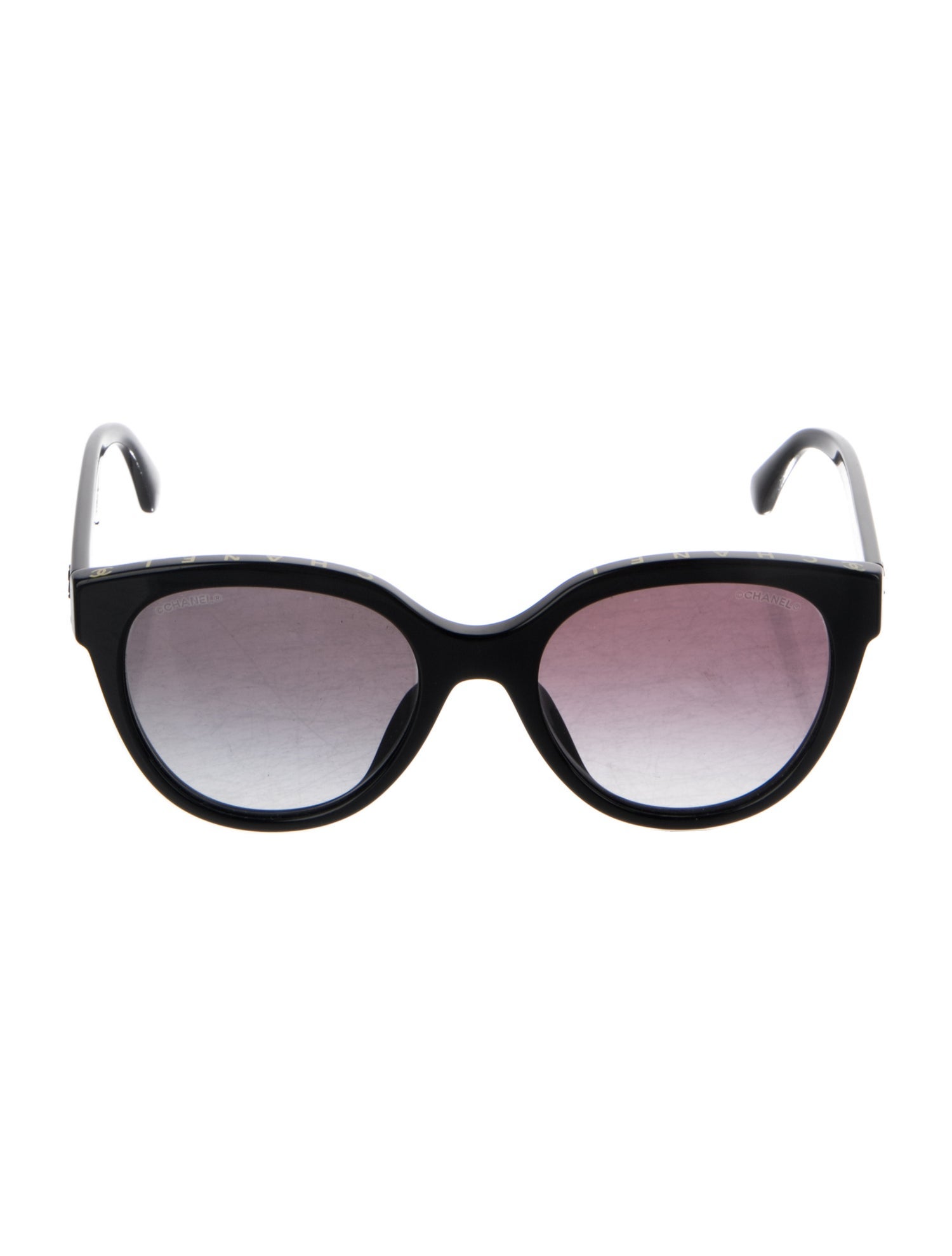 Chanel Interlocking CC Logo Oversize Sunglasses