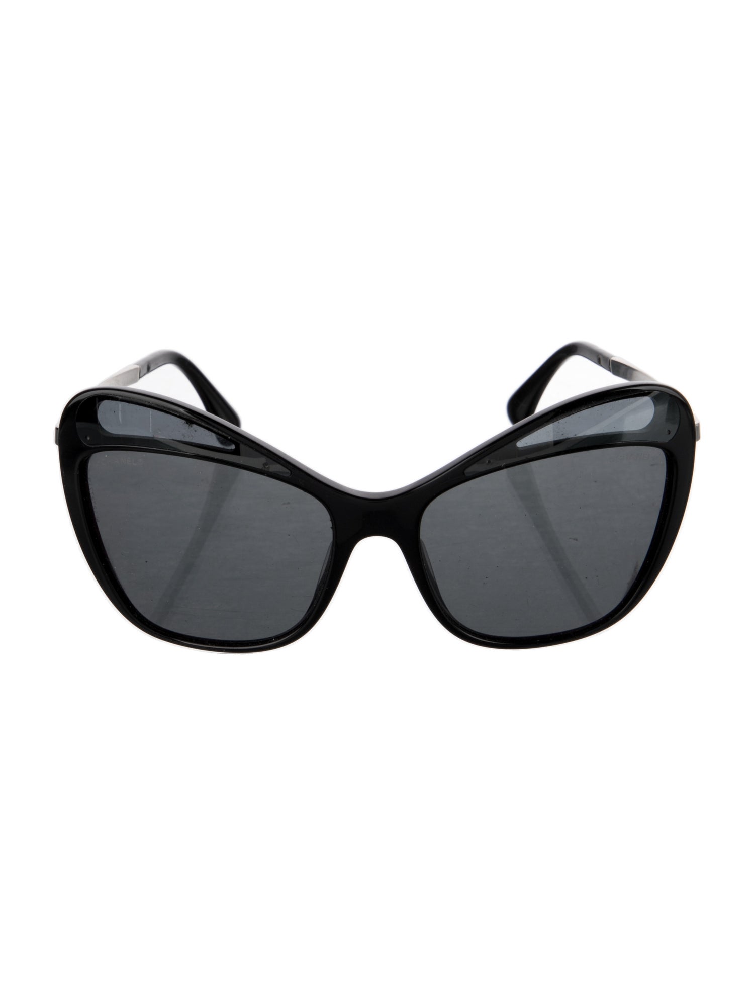 Chanel Interlocking CC Logo Cat-Eye Sunglasses