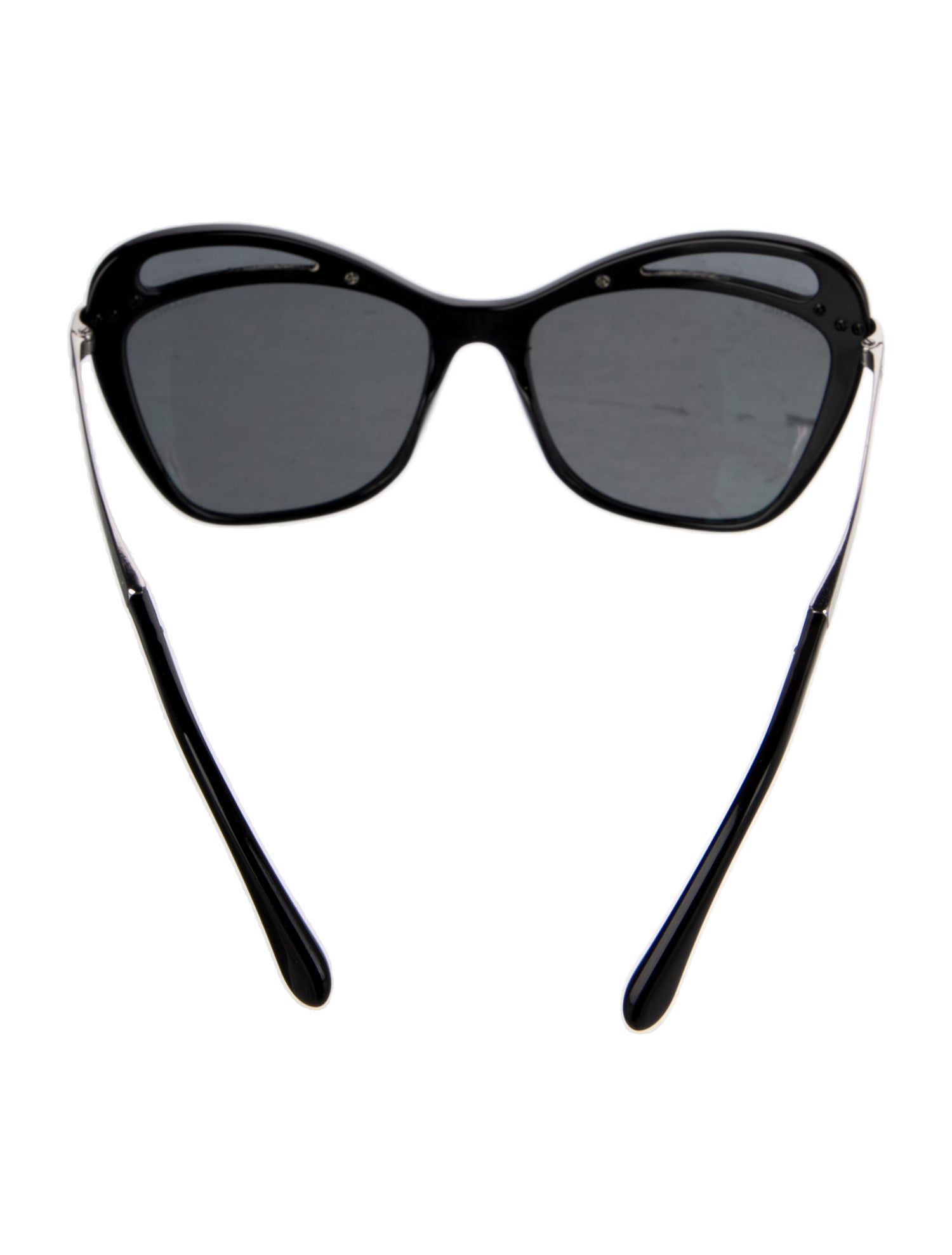 Chanel Interlocking CC Logo Cat-Eye Sunglasses