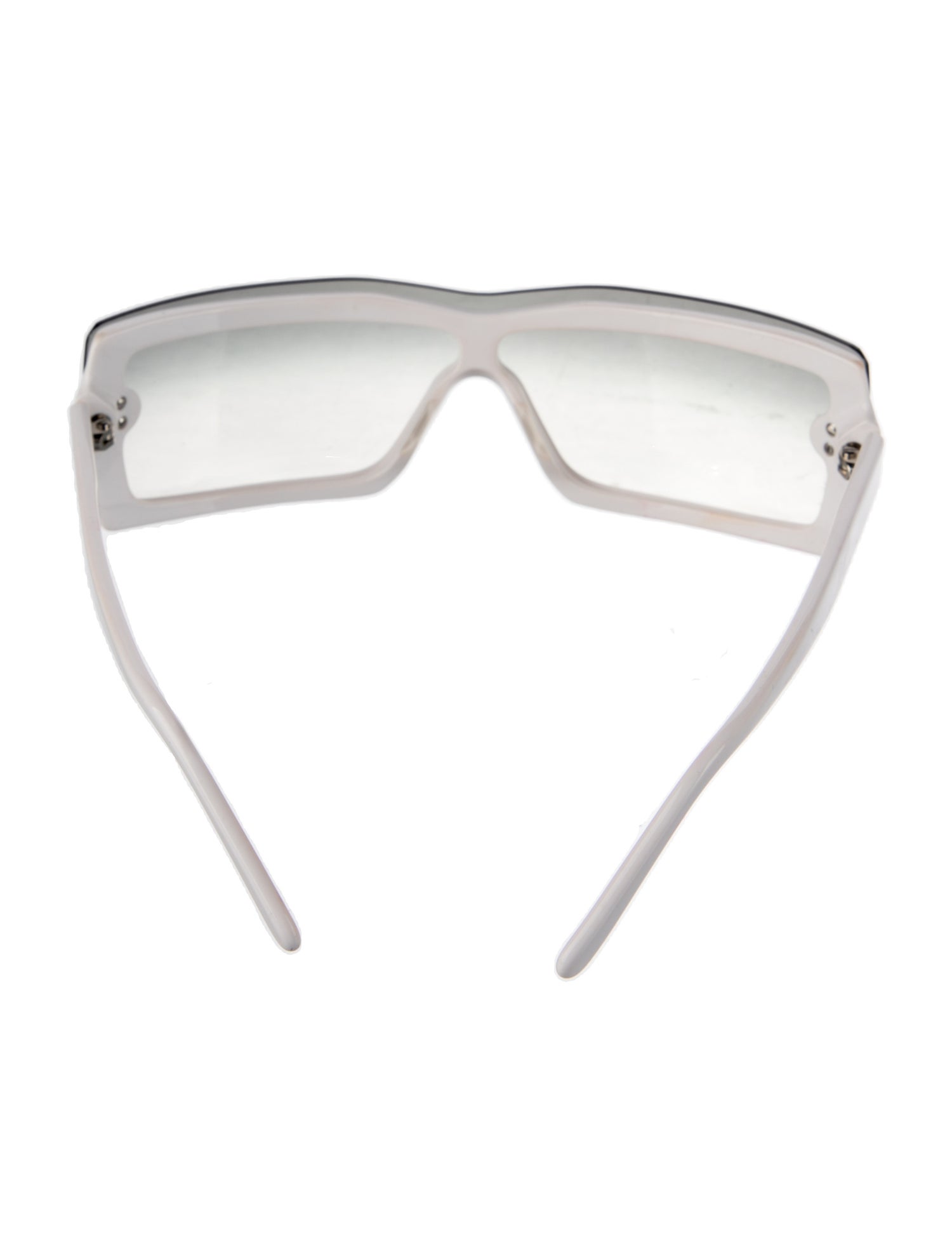 Chanel Interlocking CC Logo Shield Sunglasses