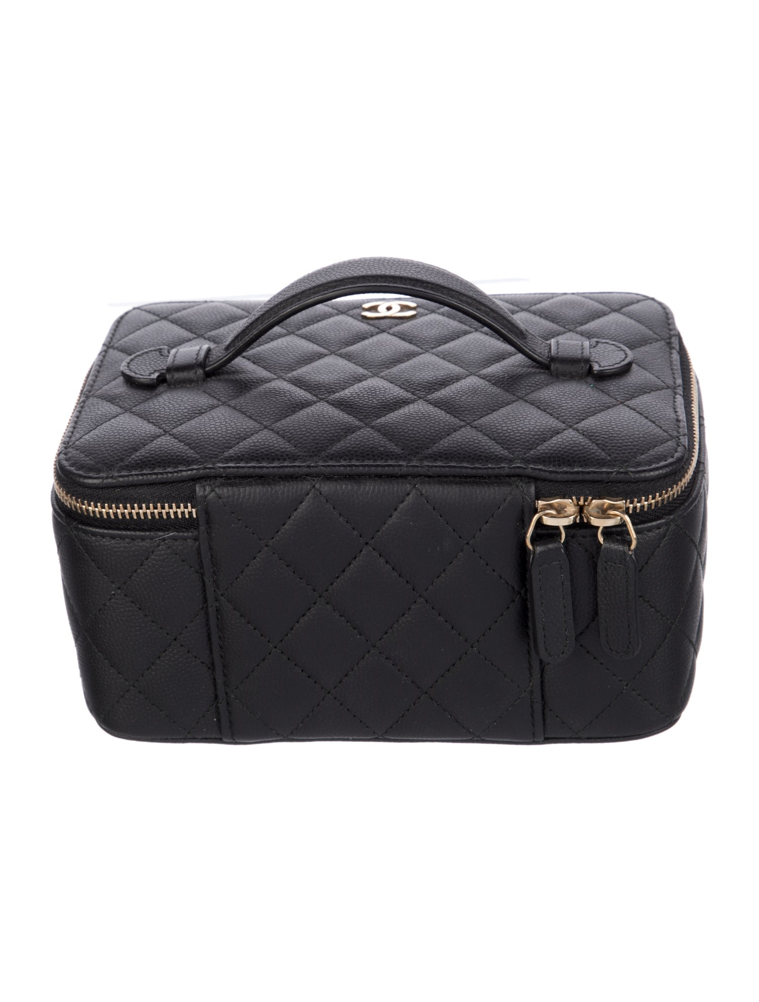 Chanel Caviar Jewelry Vanity Case