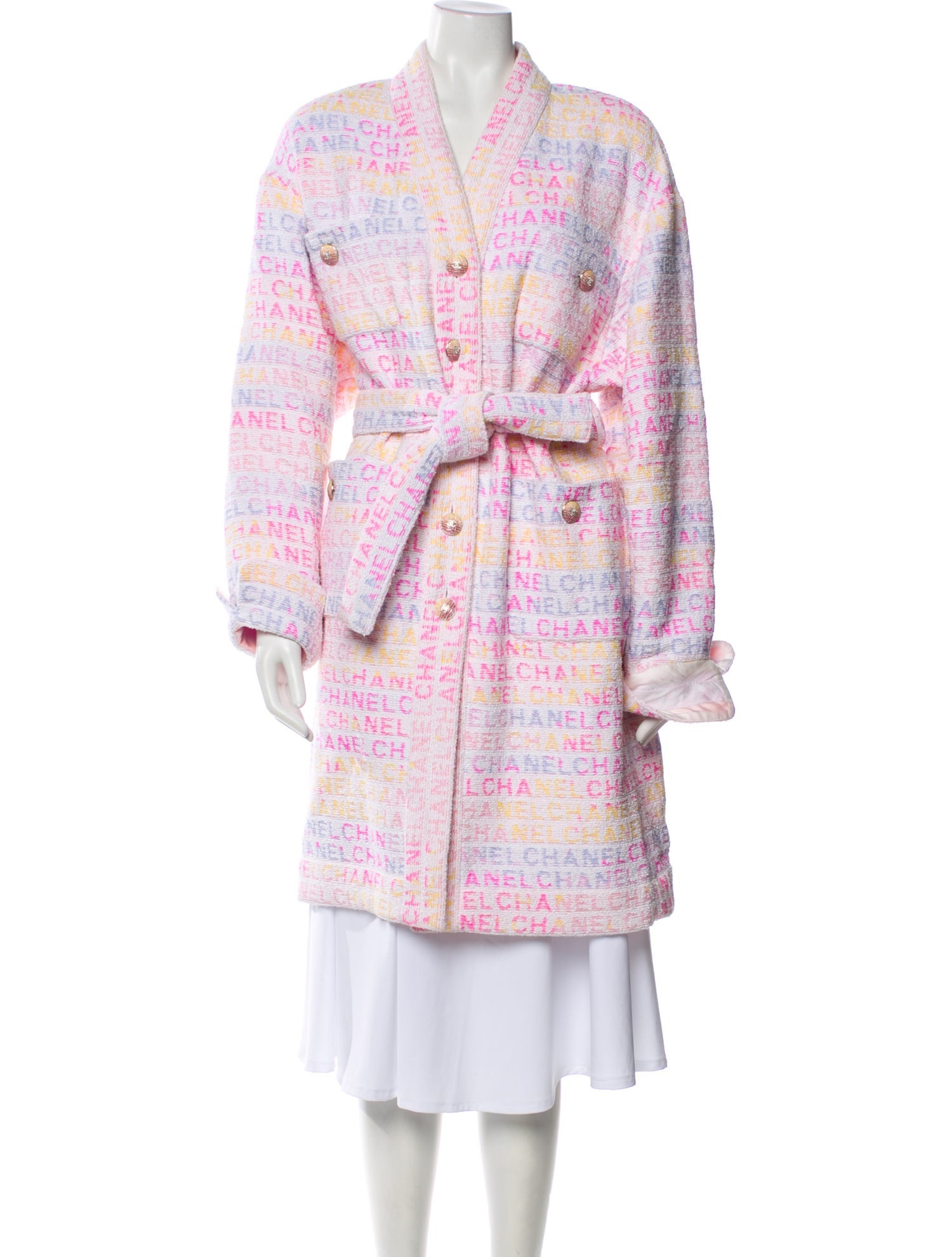 Chanel 2024 Printed Coat w/ Tags