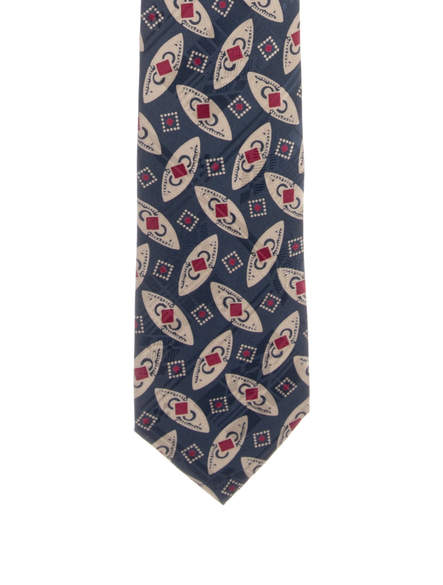 Chanel Silk Printed Tie