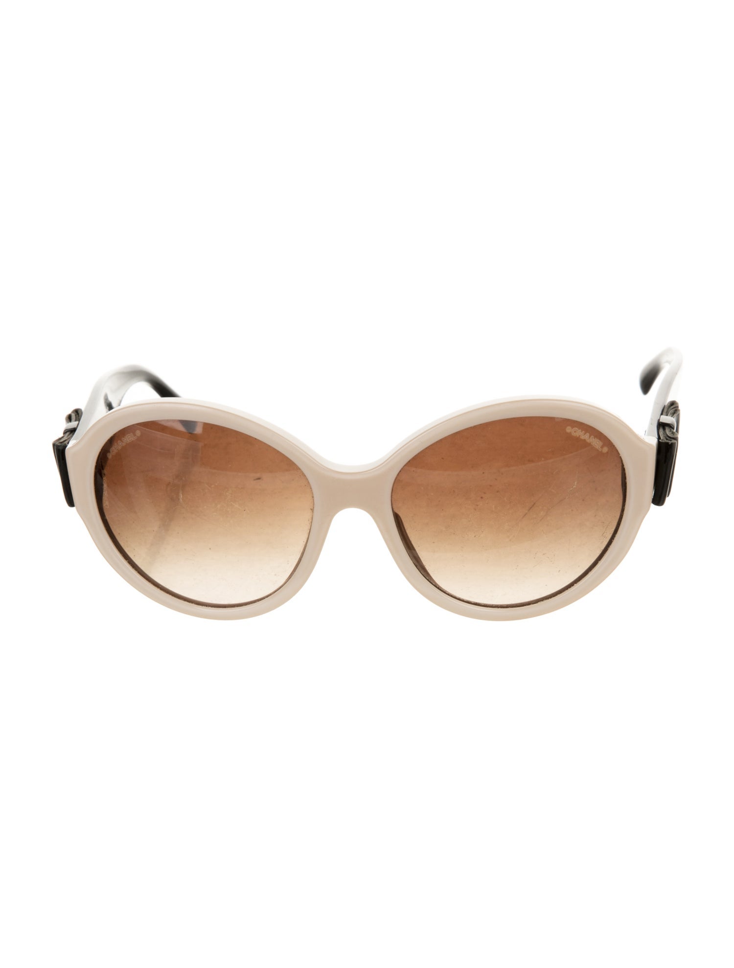 Chanel Interlocking CC Logo Cat-Eye Sunglasses