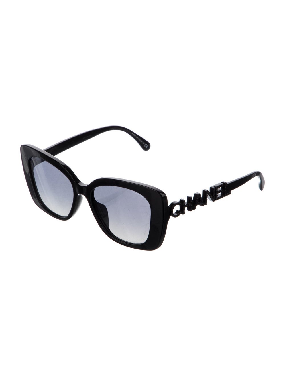 Chanel Interlocking CC Logo Square Sunglasses - image 2