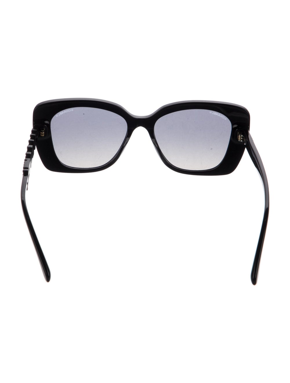 Chanel Interlocking CC Logo Square Sunglasses - image 3
