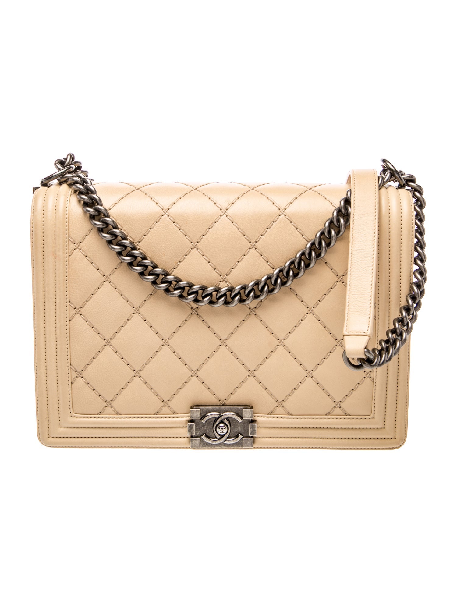 Chanel Large Stitch It Boy Bag