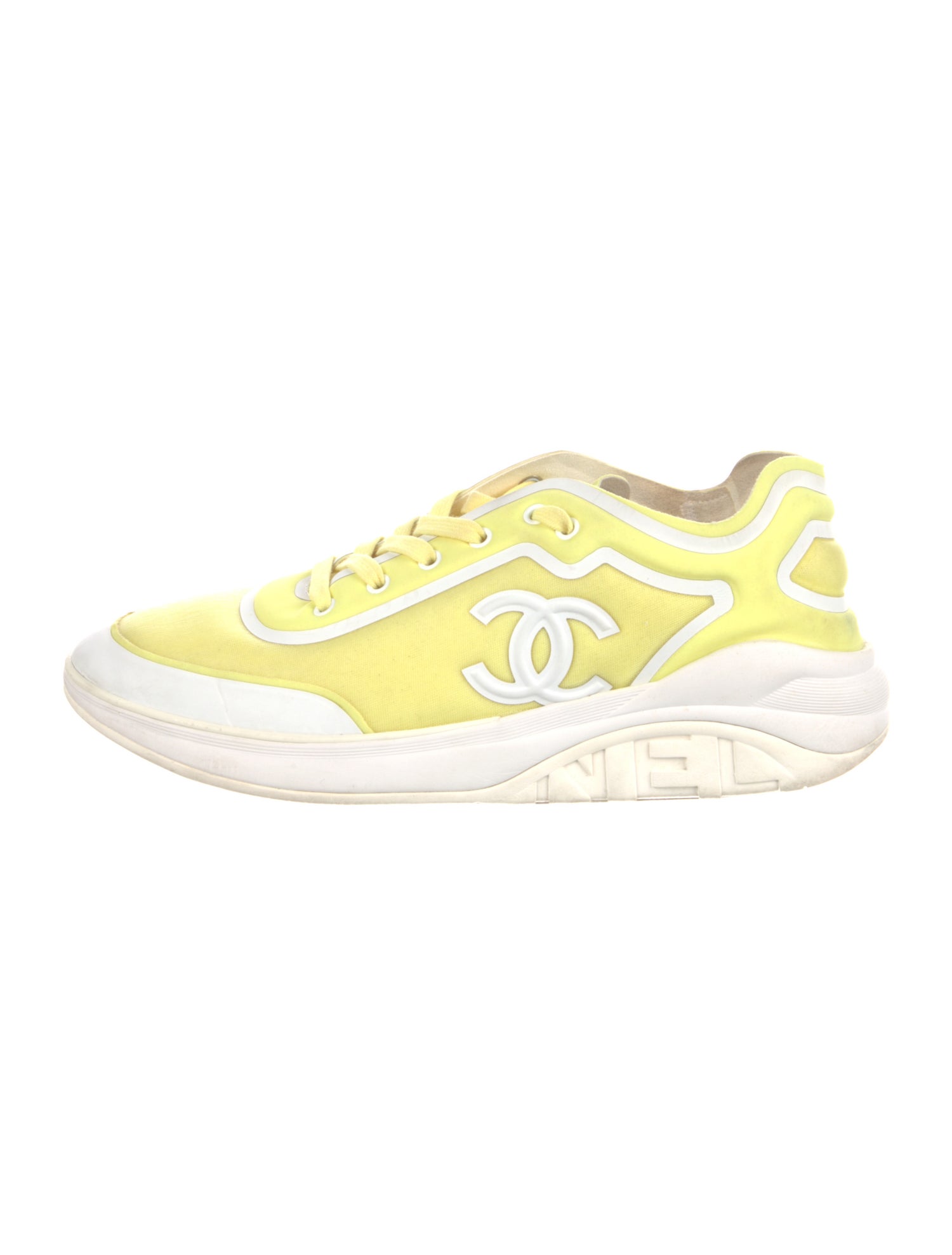Chanel Interlocking CC Logo Sneakers