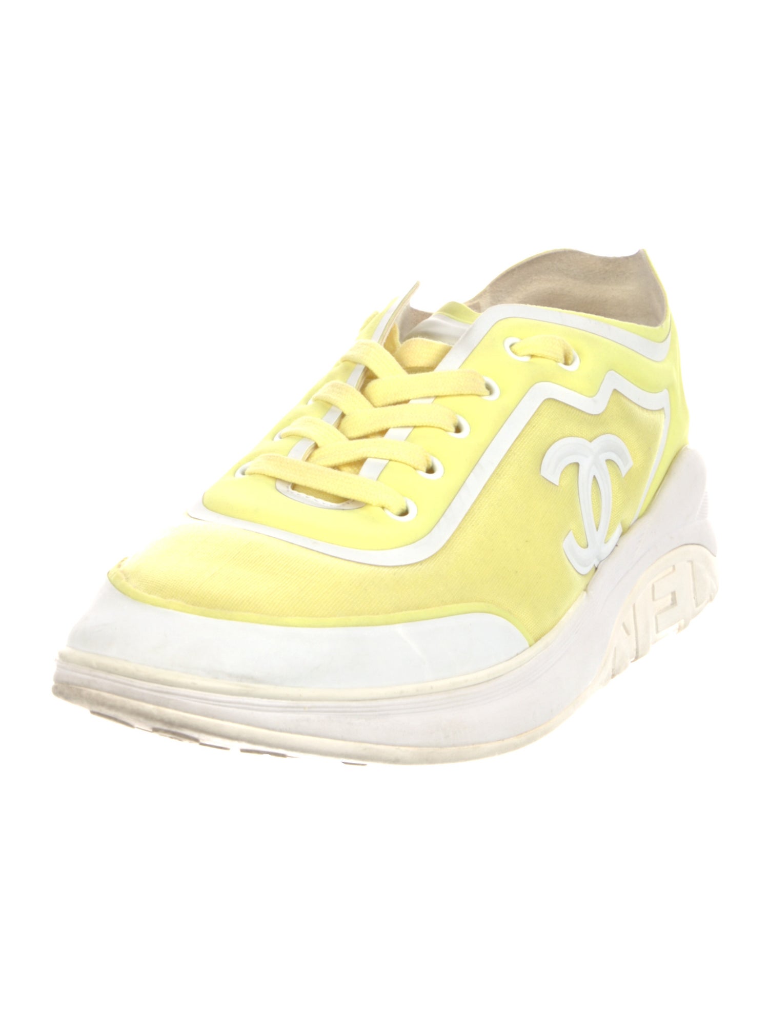 Chanel Interlocking CC Logo Sneakers