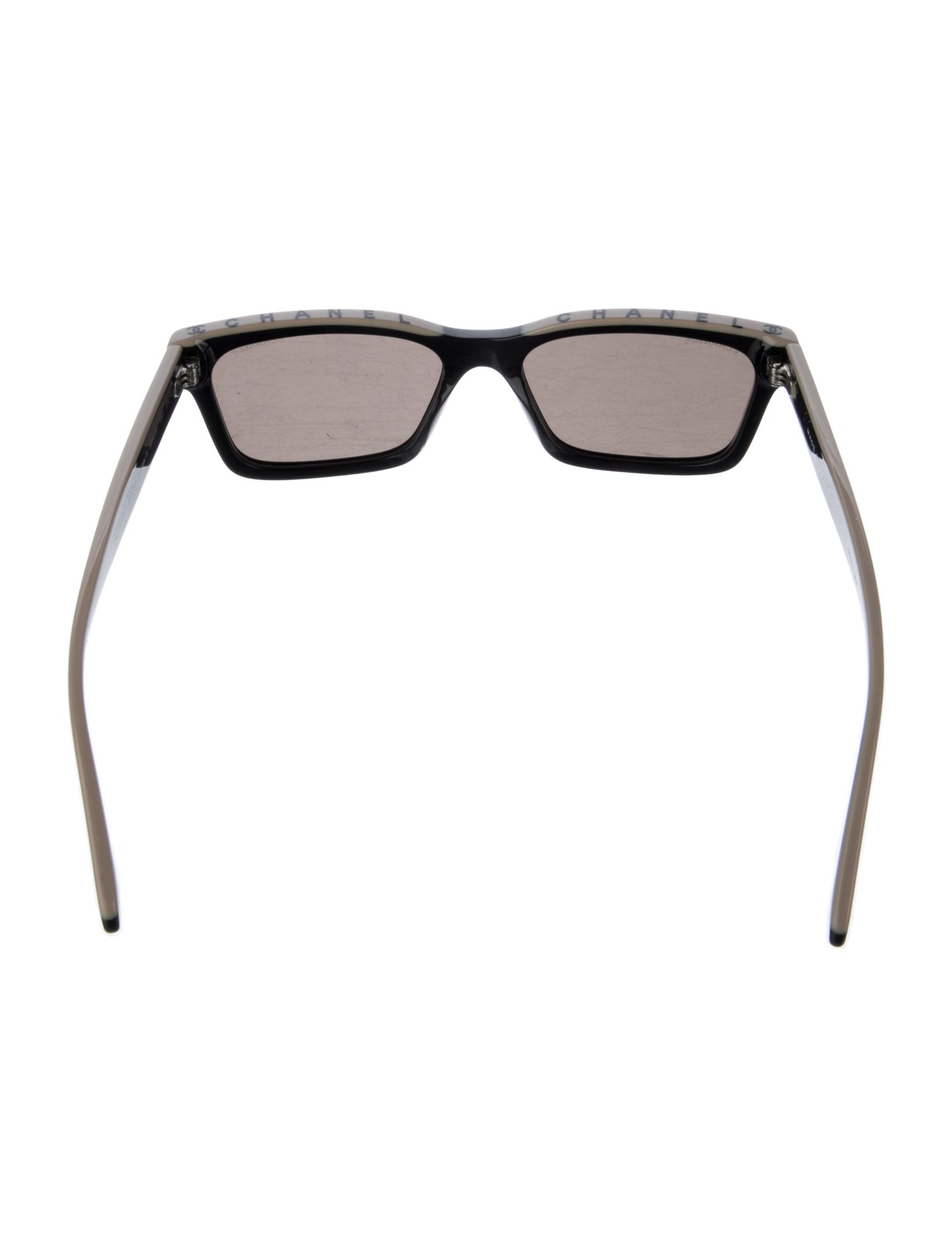 Chanel Interlocking CC Logo Wayfarer Sunglasses