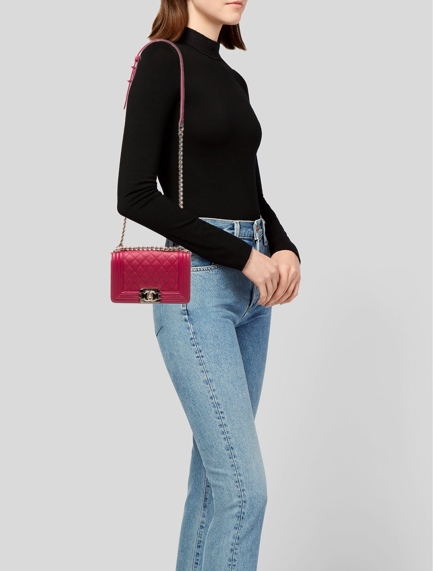 Chanel Small Caviar Boy Bag