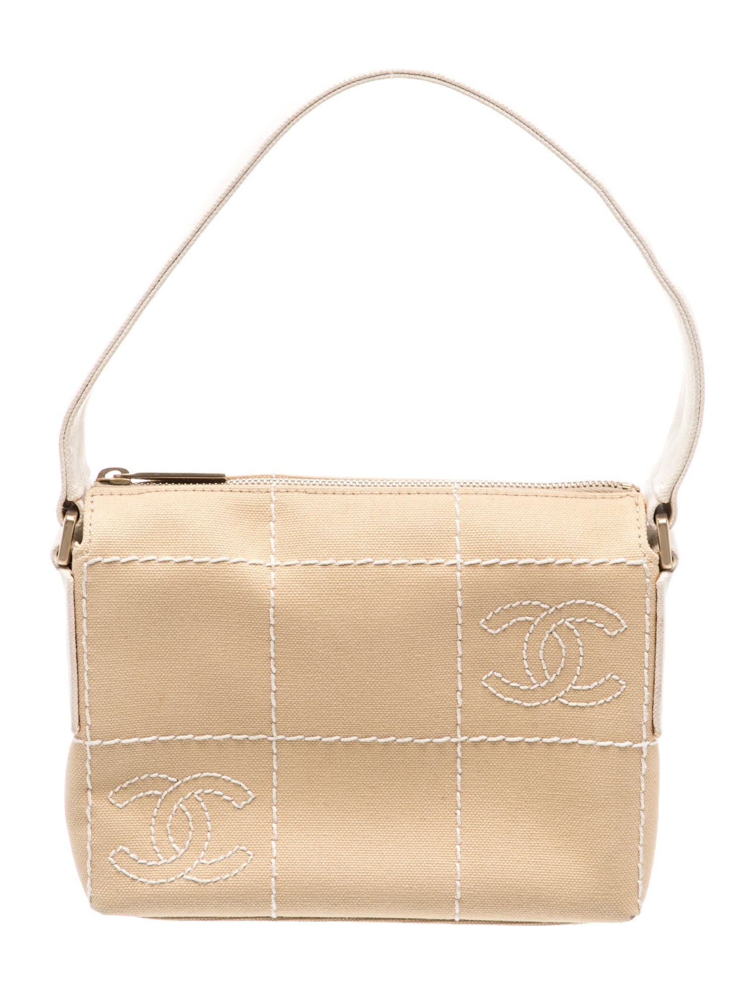 Chanel Canvas CC Shoulder Bag