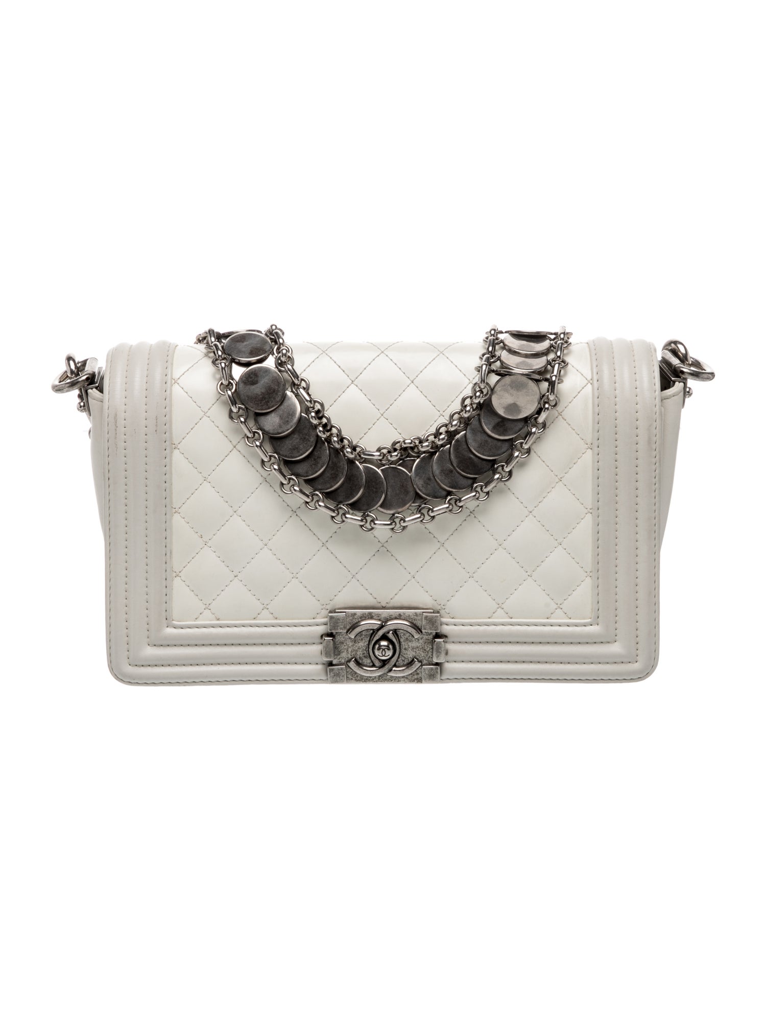 Chanel Medium Medallion Boy Bag