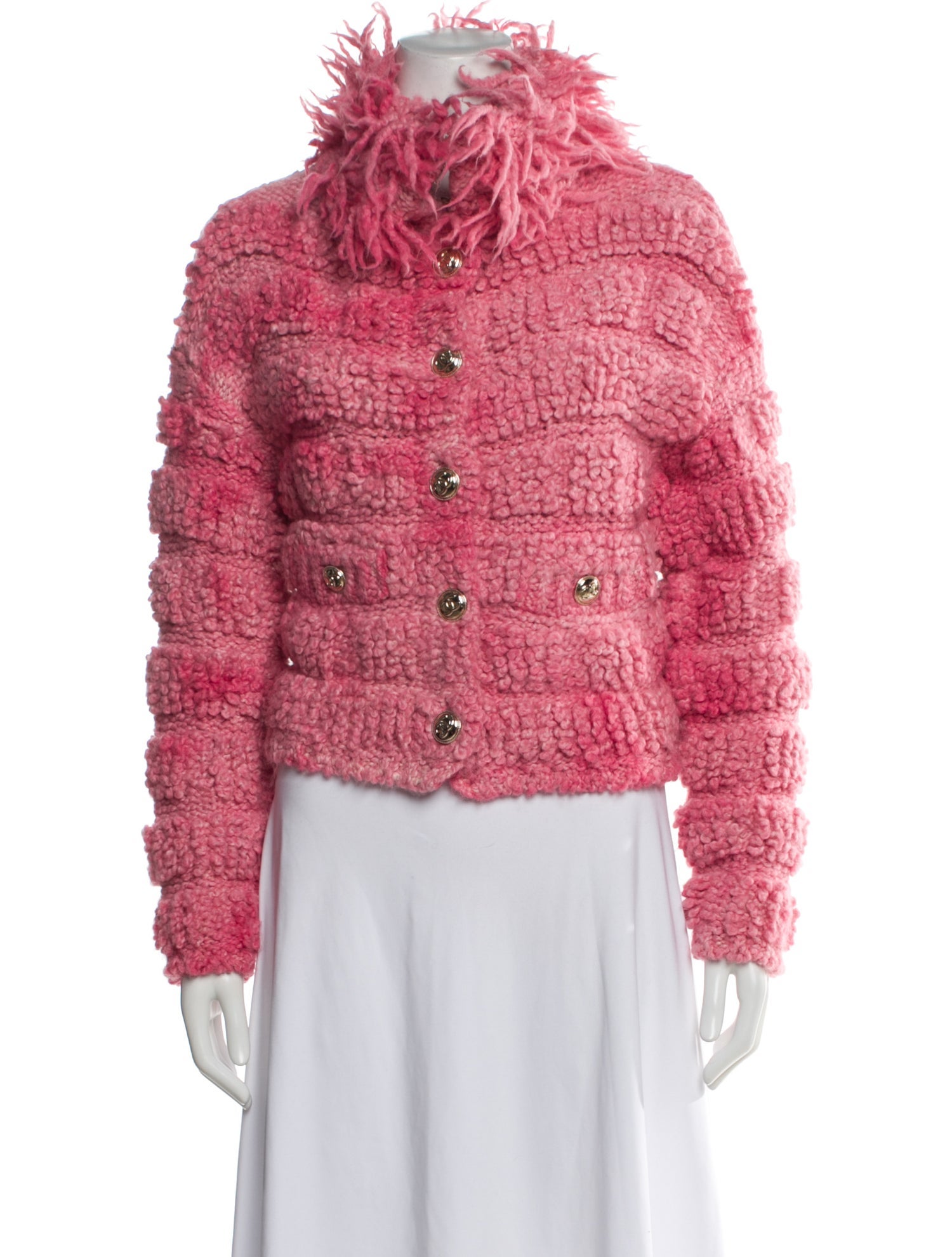 Chanel 2020 Wool Fur Jacket