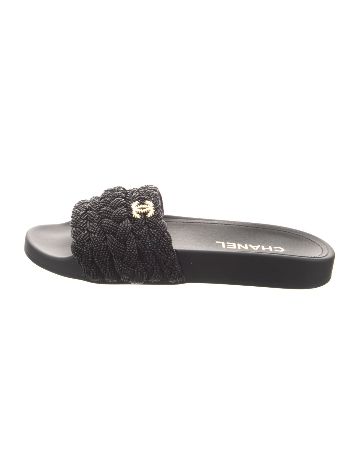 Chanel 2020 Interlocking CC Logo Slides