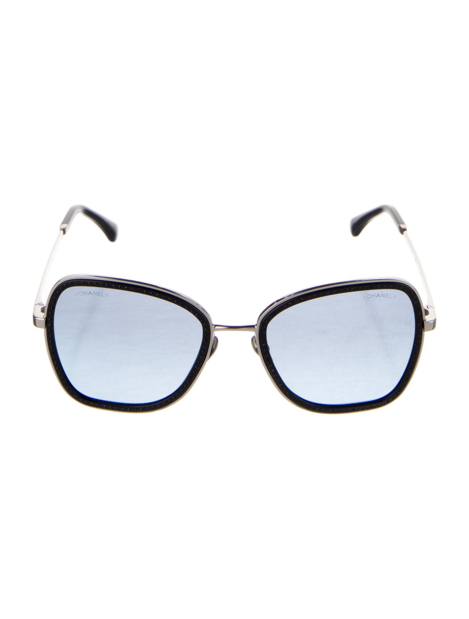 Chanel Interlocking CC Logo Square Sunglasses