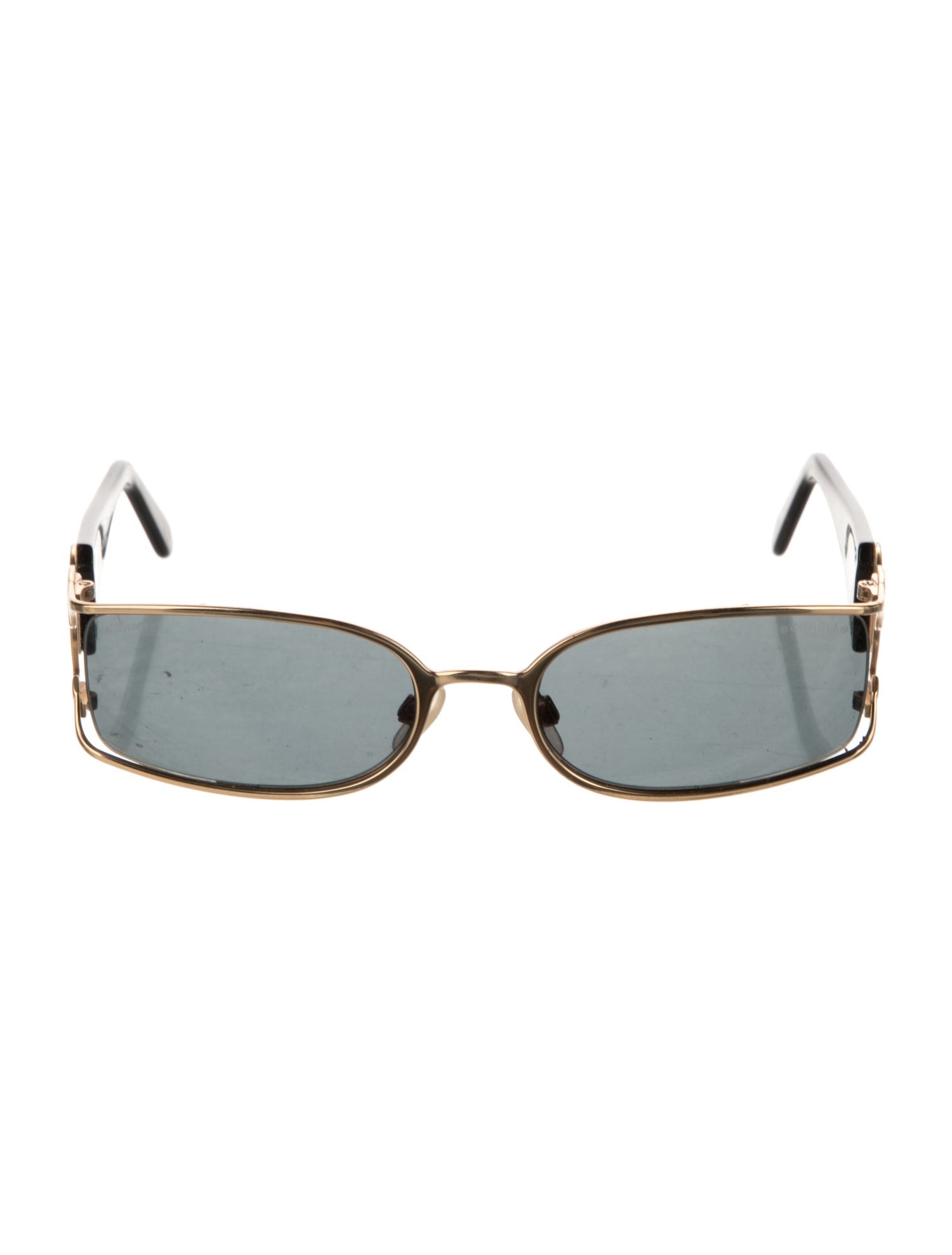 Chanel Interlocking CC Logo Square Sunglasses