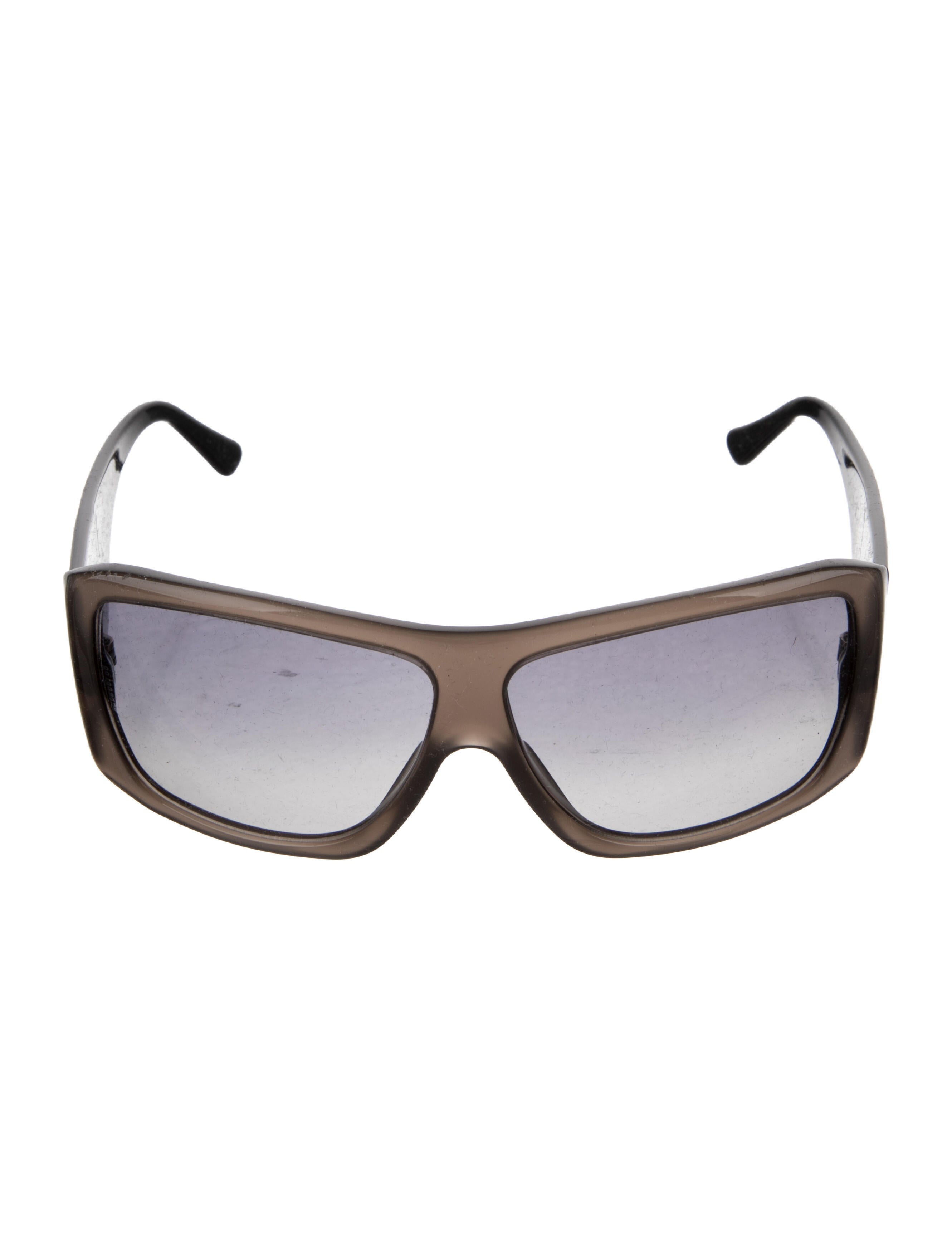 Chanel Interlocking CC Logo Oversize Sunglasses