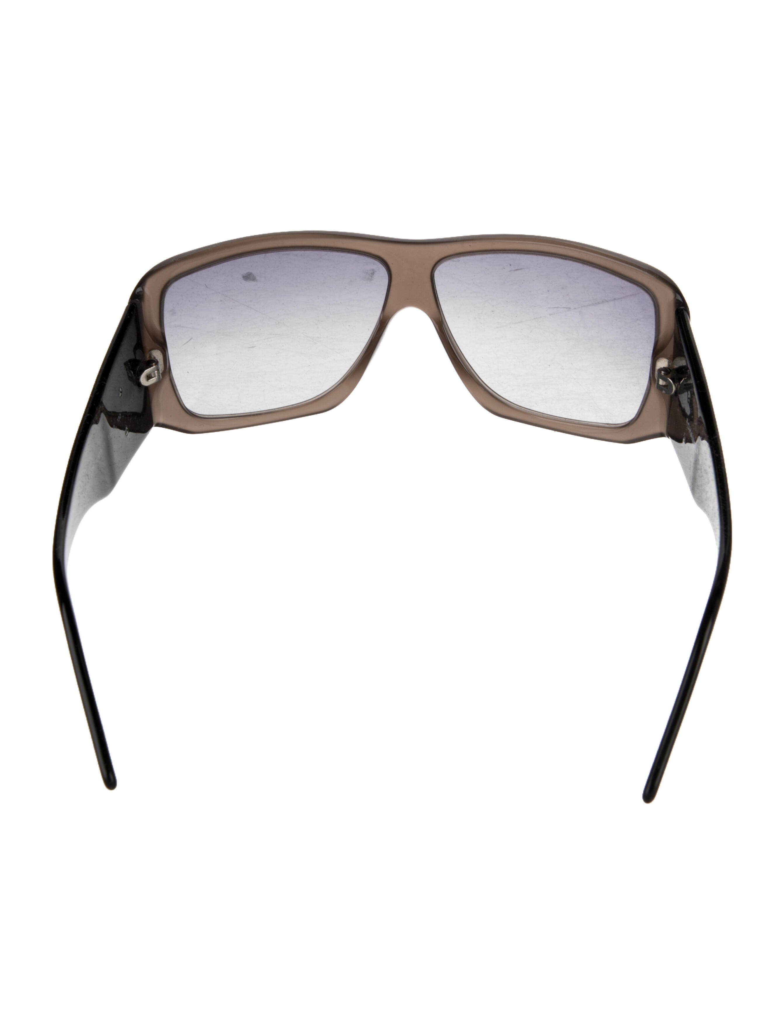 Chanel Interlocking CC Logo Oversize Sunglasses