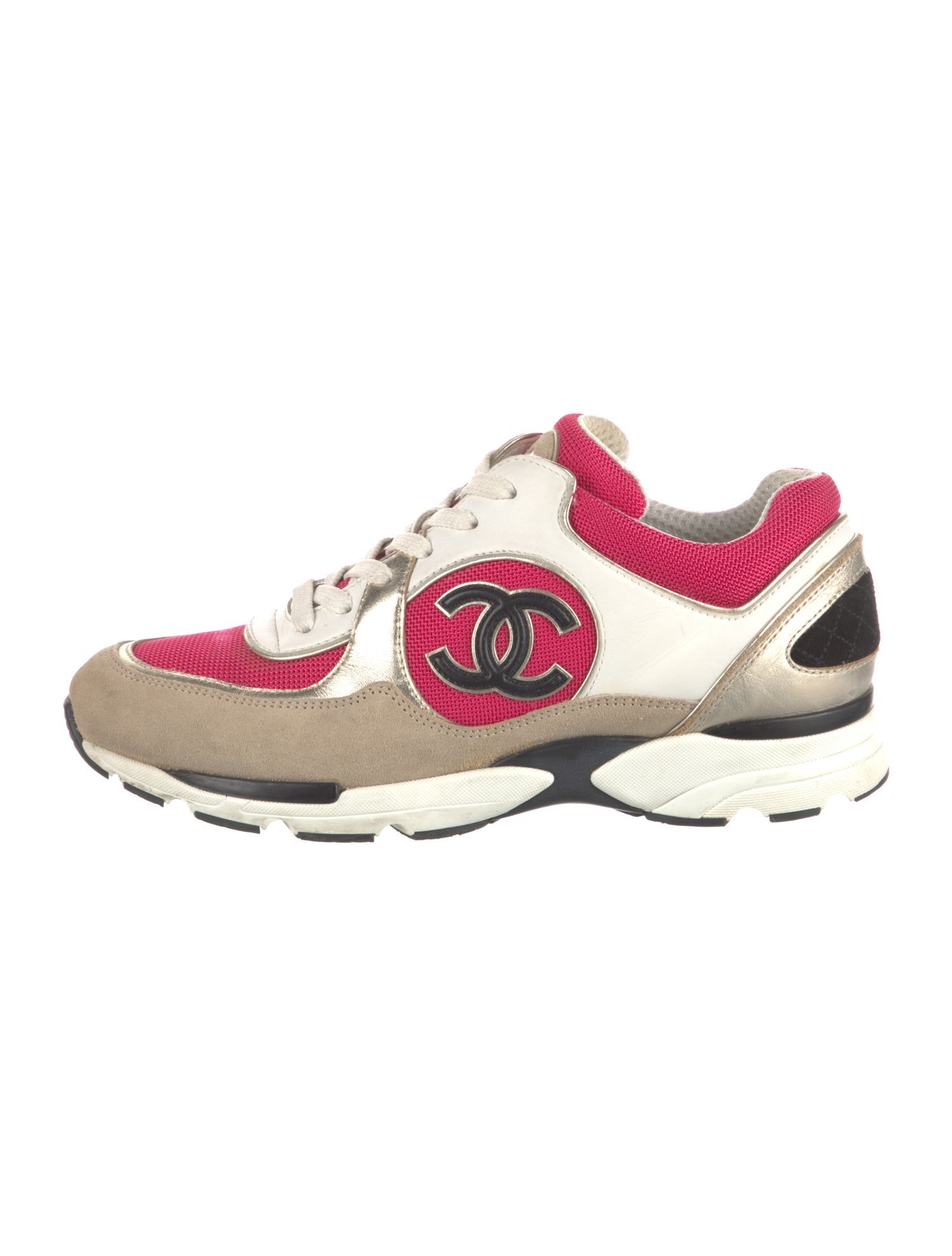 Chanel 2022 Interlocking CC Logo Sneakers