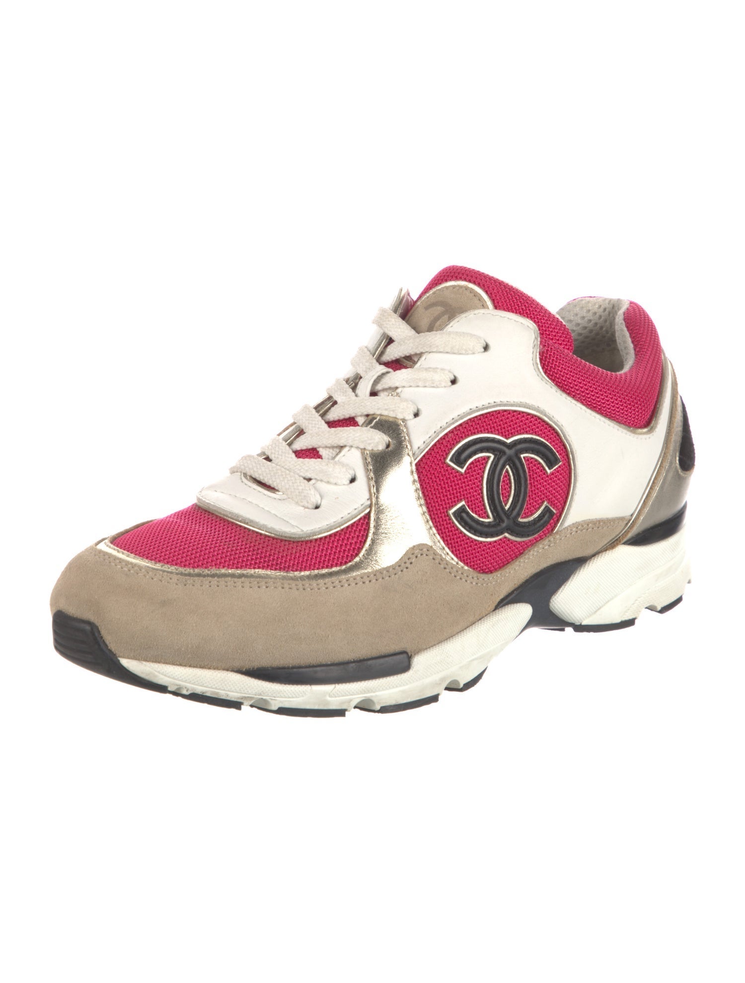 Chanel 2022 Interlocking CC Logo Sneakers