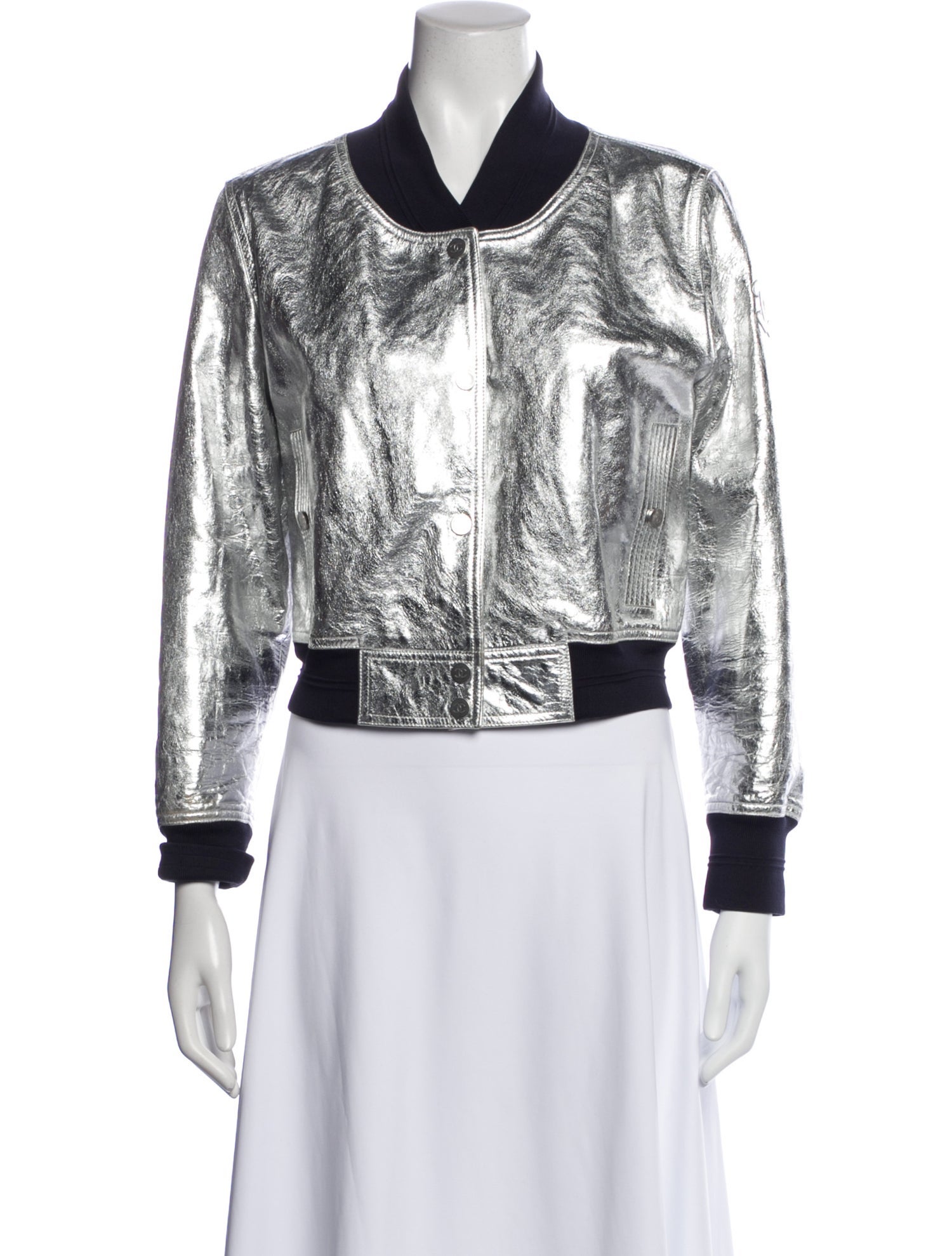 Chanel 2016 Lambskin Bomber Jacket