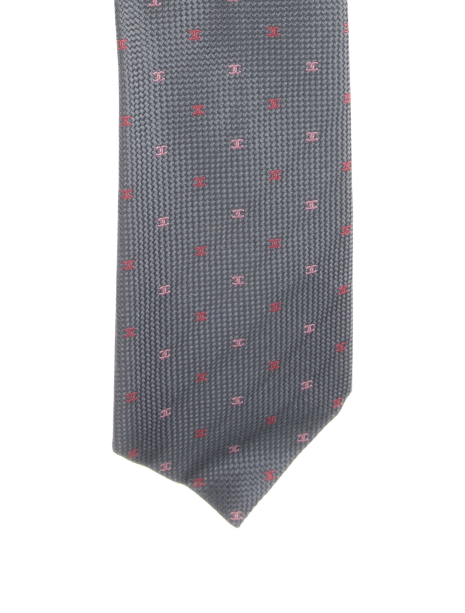 Chanel CC Silk Tie w/Tags