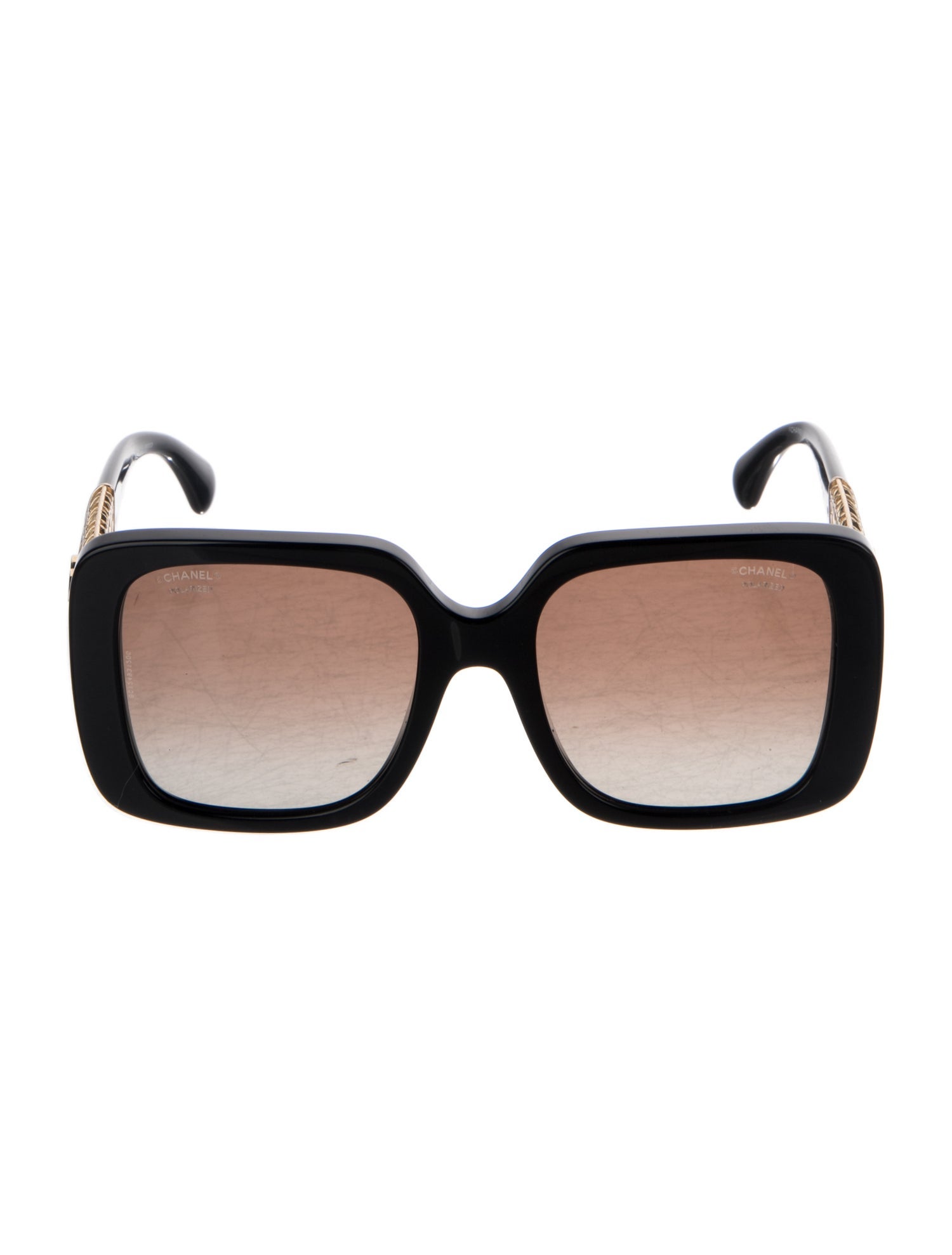 Chanel Interlocking CC Logo Square Sunglasses