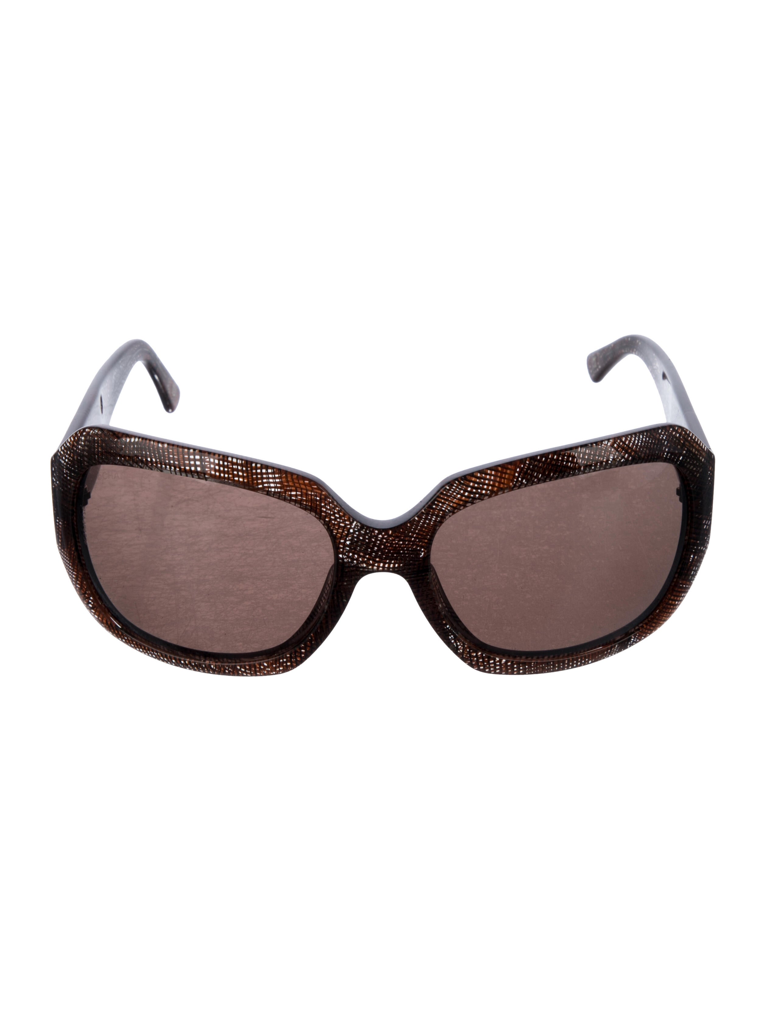 Chanel Interlocking CC Logo Oversize Sunglasses