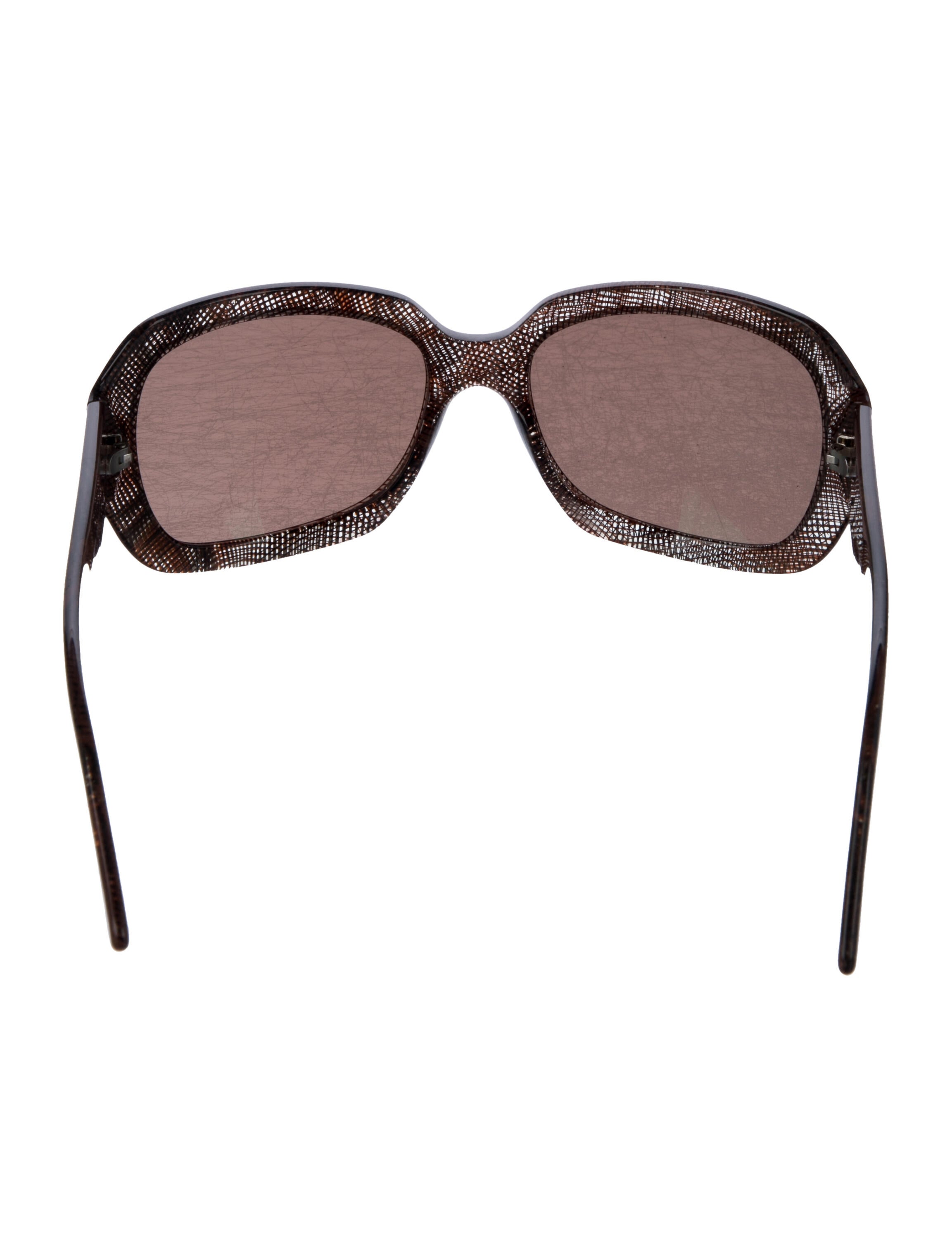 Chanel Interlocking CC Logo Oversize Sunglasses