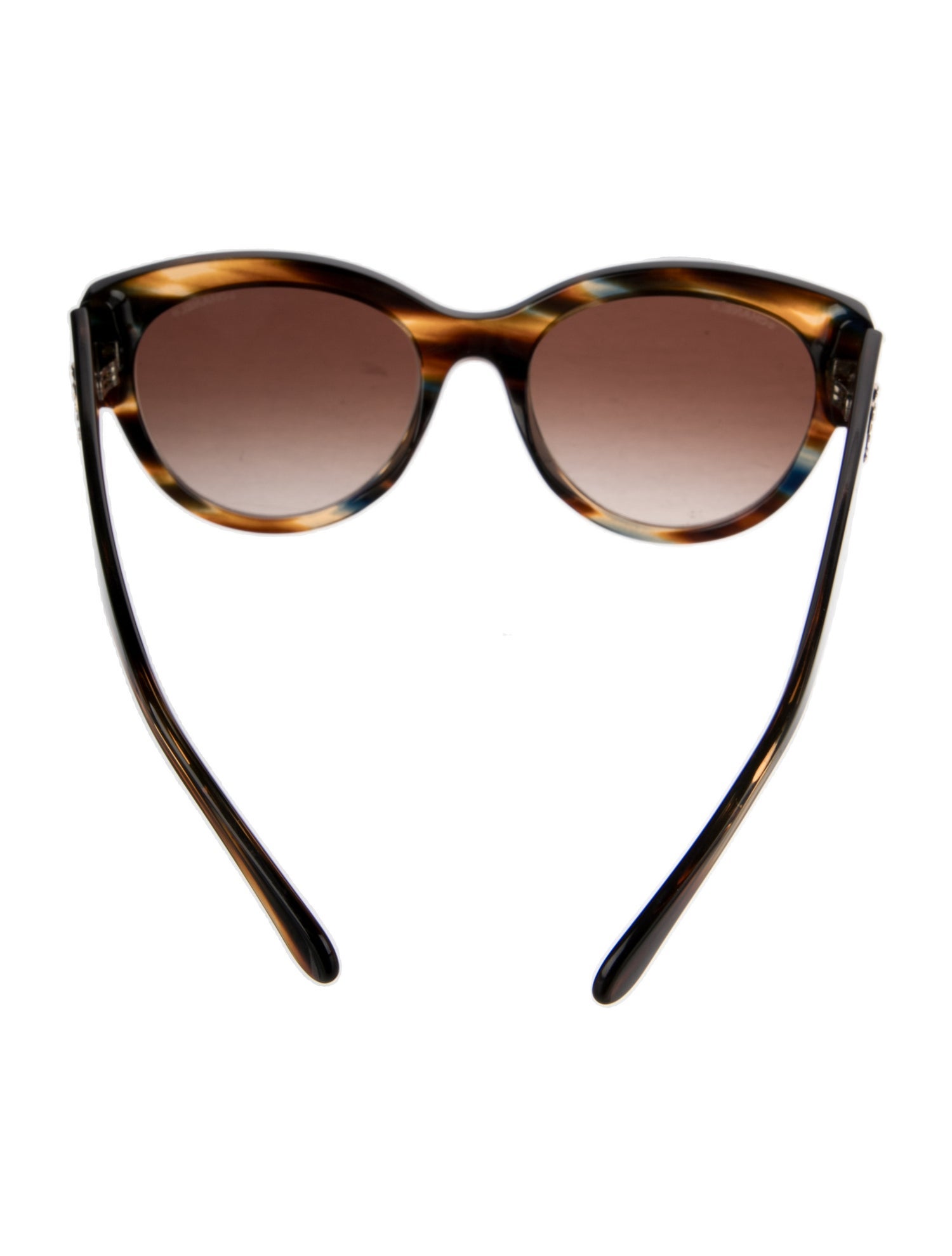 Chanel Interlocking CC Logo Cat-Eye Sunglasses