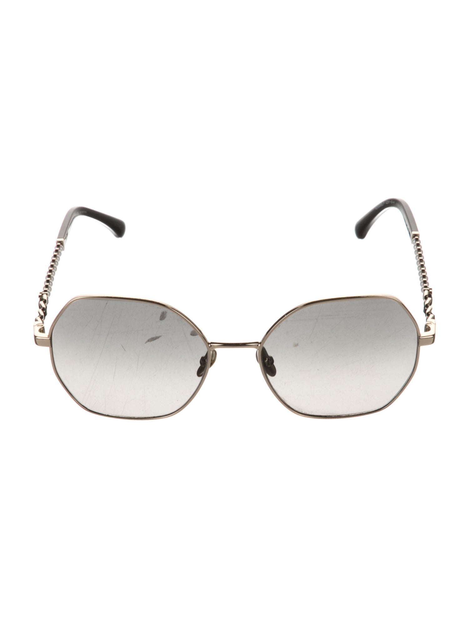 Chanel Interlocking CC Logo Oversize Sunglasses