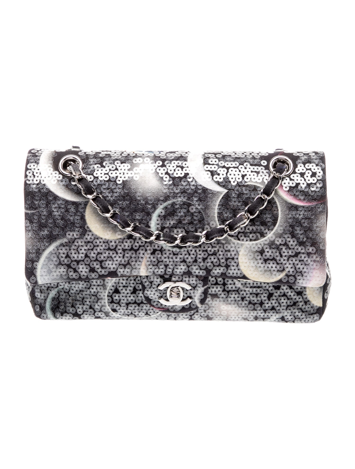 Chanel Air Space Classic Medium Double Flap Bag