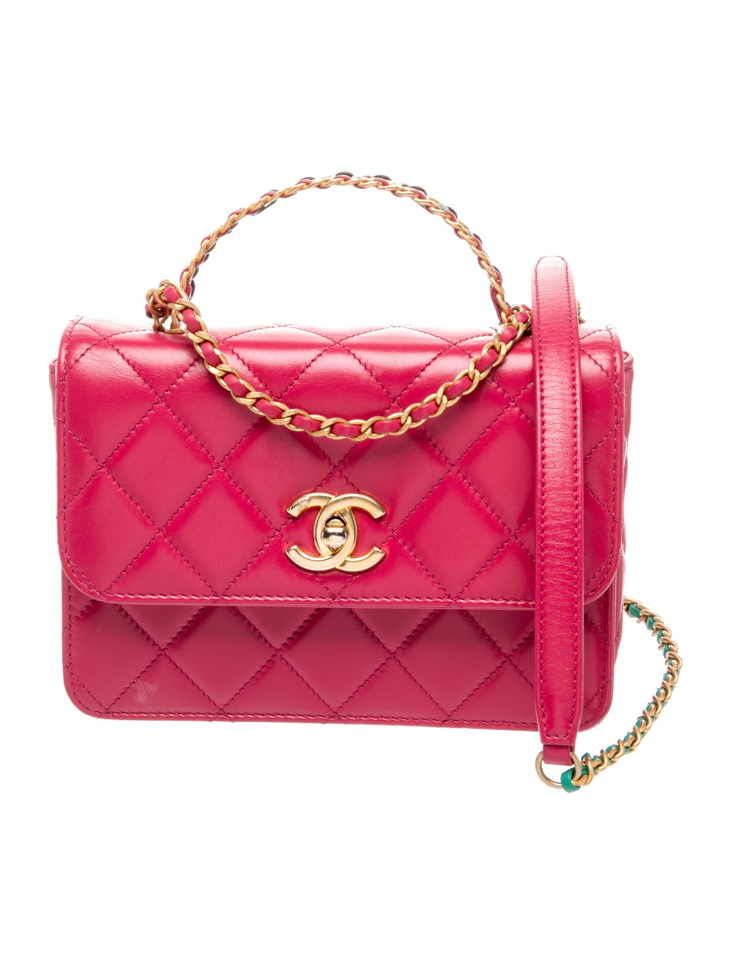 Chanel Pop Handle Flap Bag