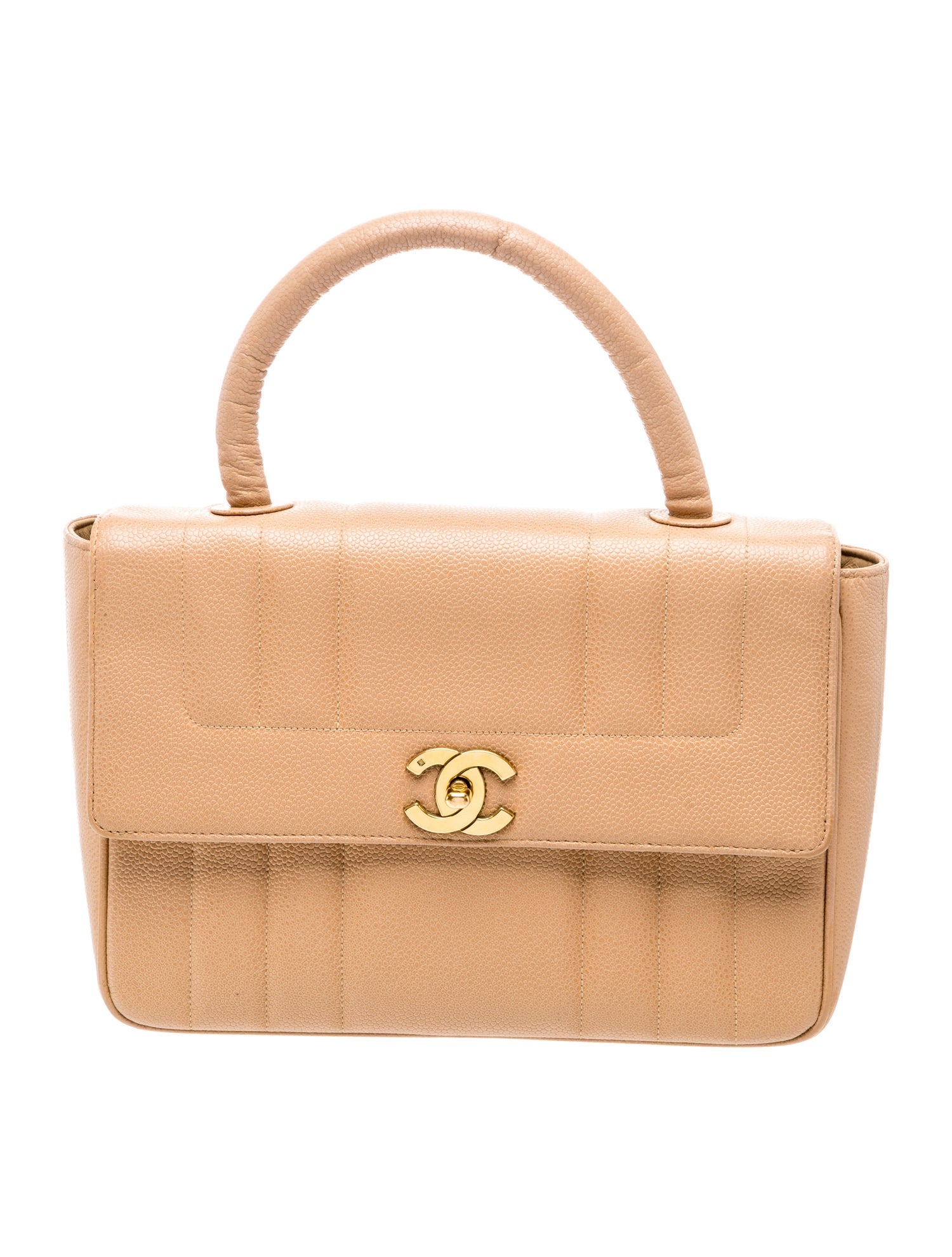 Chanel Vertical Quilt Kelly Bag