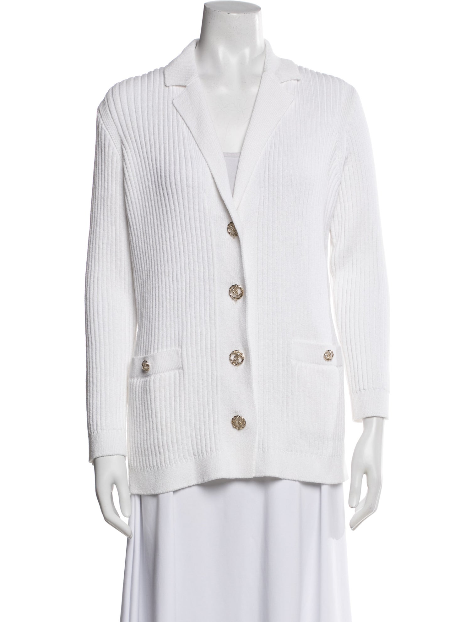 Chanel 2020 V-Neck Sweater