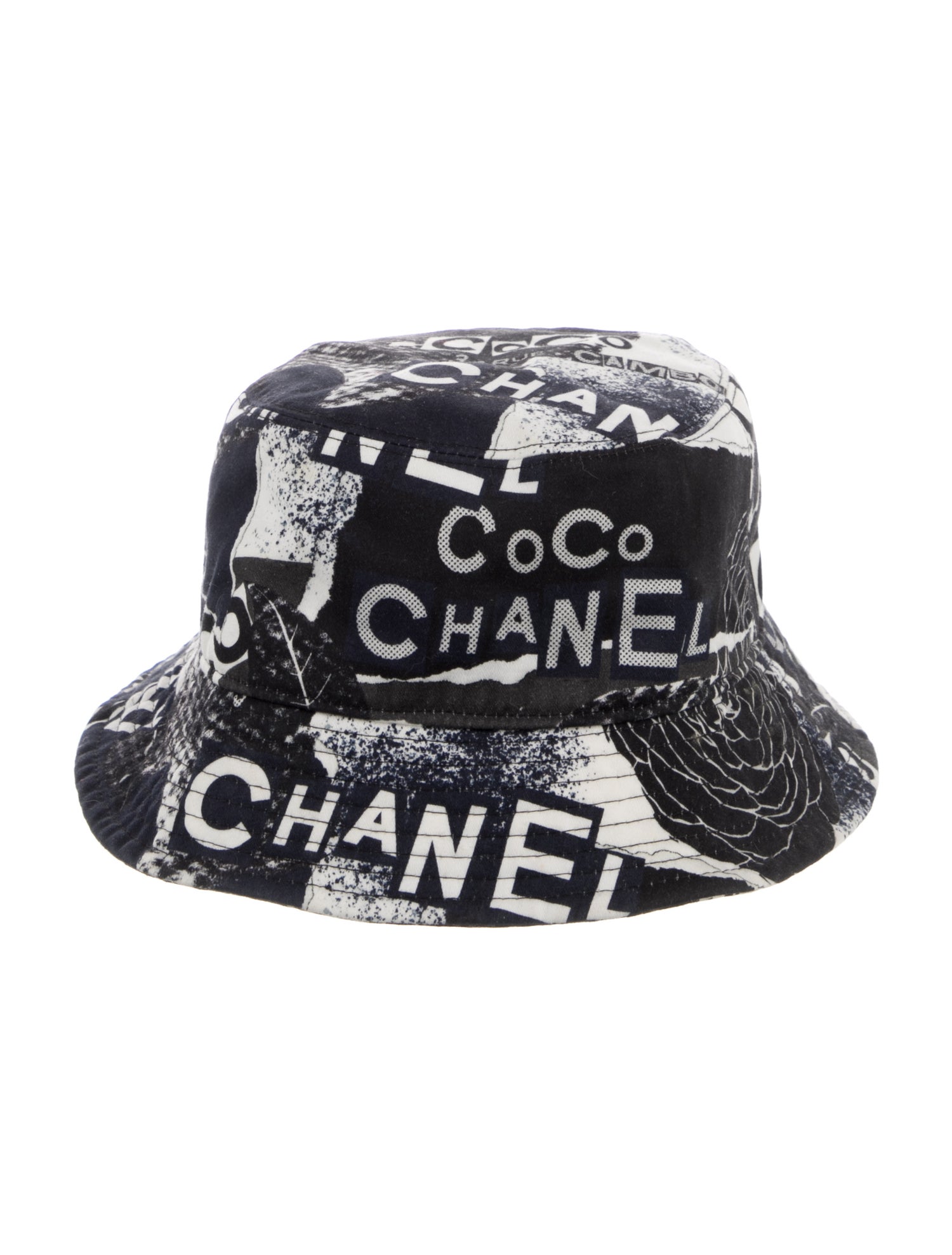 Chanel Coco Print Bucket Hat