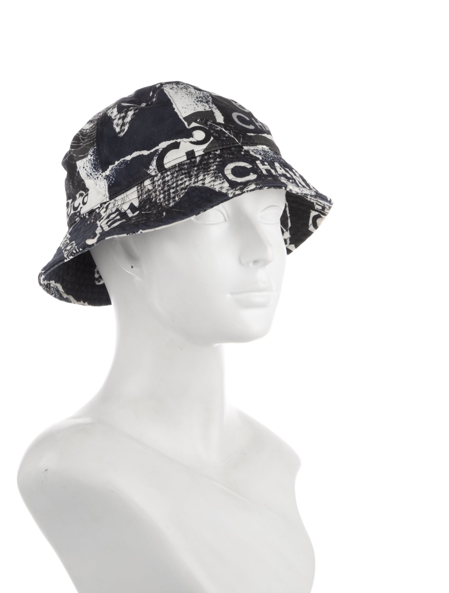 Chanel Coco Print Bucket Hat