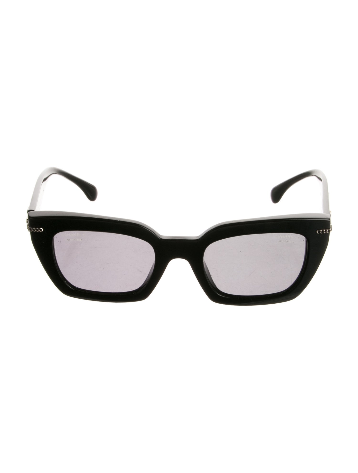 Chanel Interlocking CC Logo Square Sunglasses