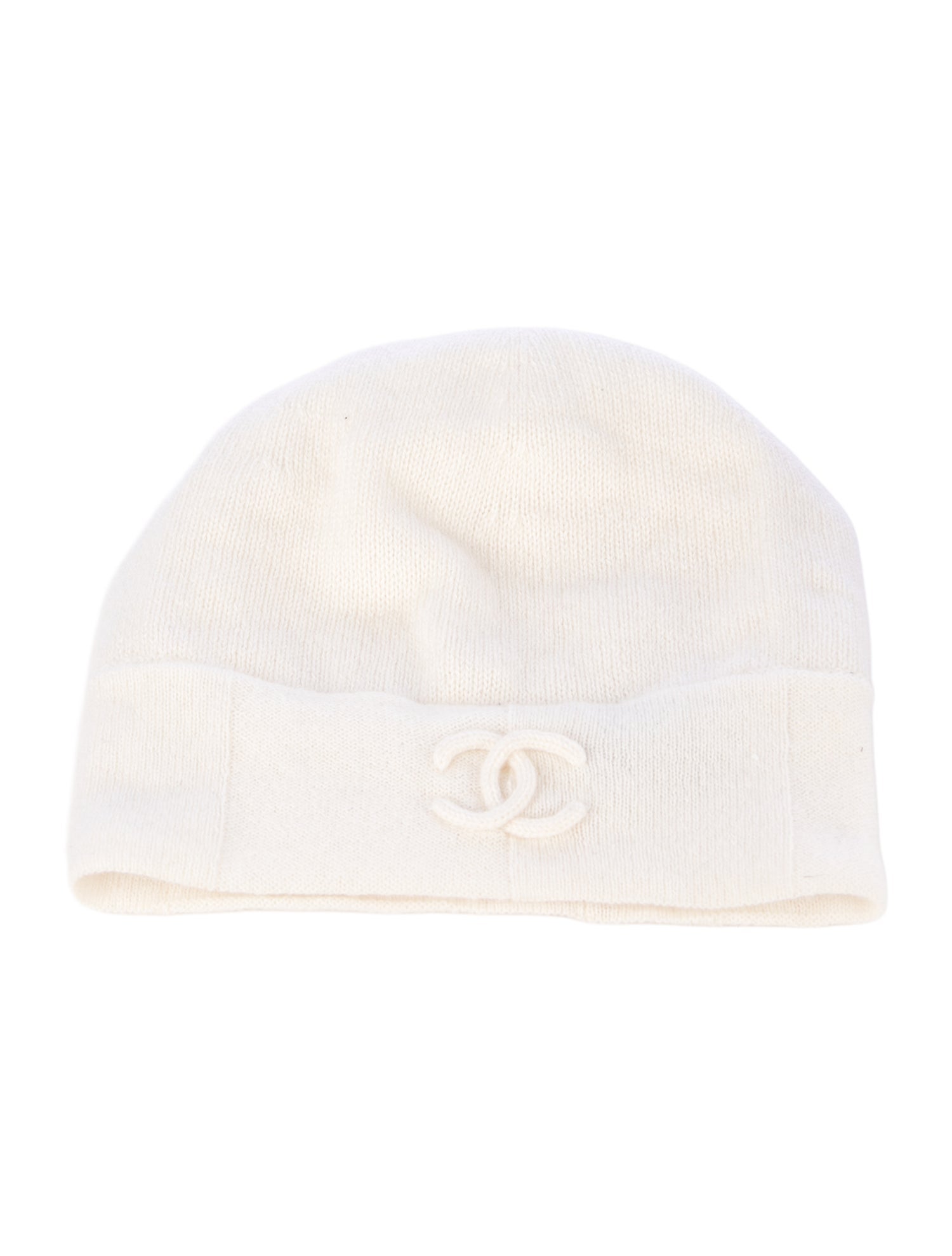 Chanel Silk Knit CC Beanie