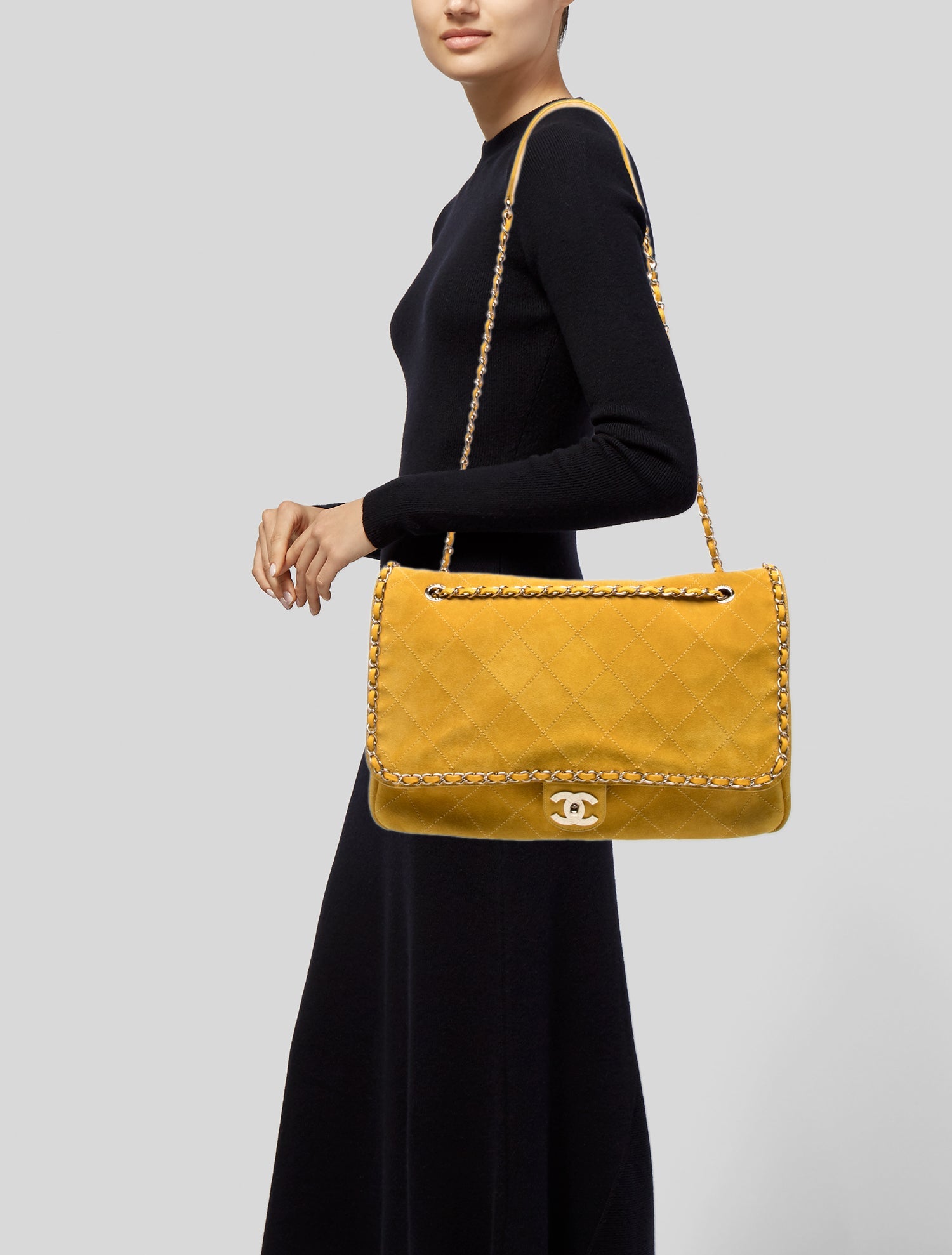 Chanel Pharrell Interlocking CC Shoulder Bag XXL
